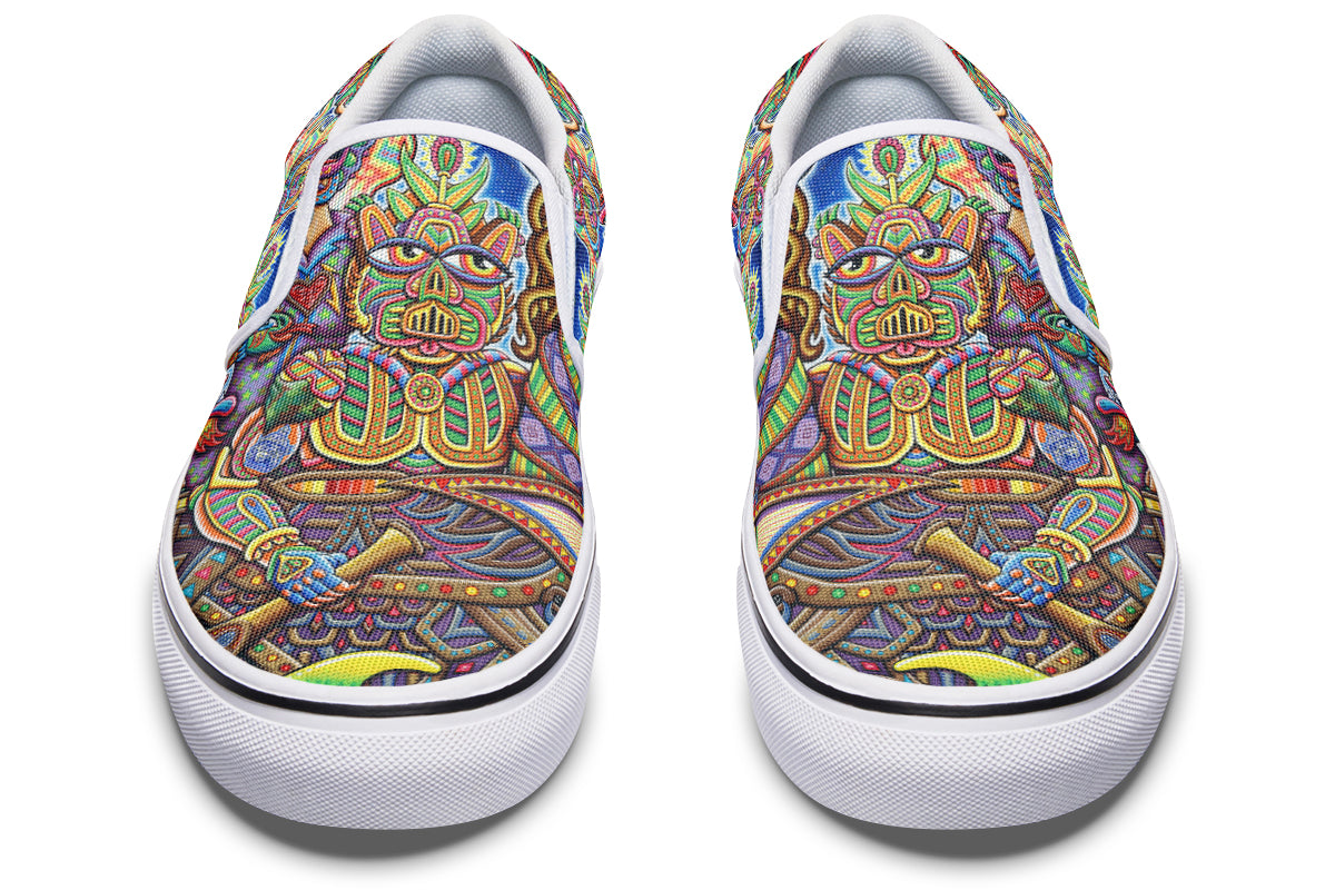 "Optimystics Journey" Slipons