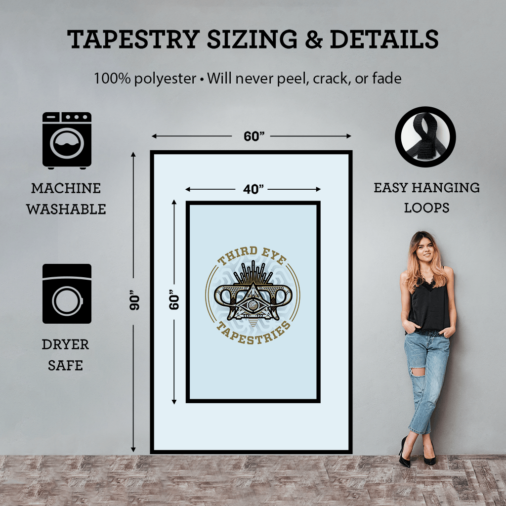 "Apotheosis of Dualitree" Tapestry