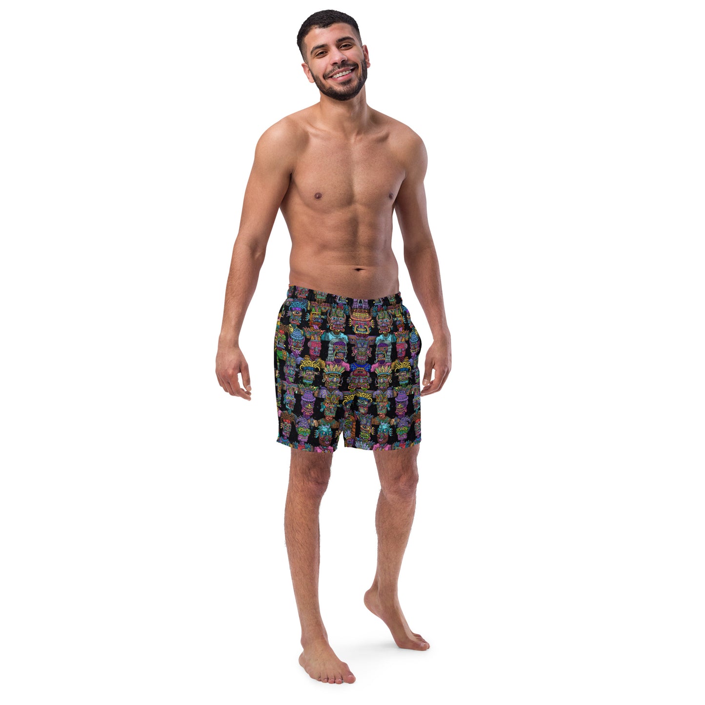 "Galaktic Gang" Swim Trunks