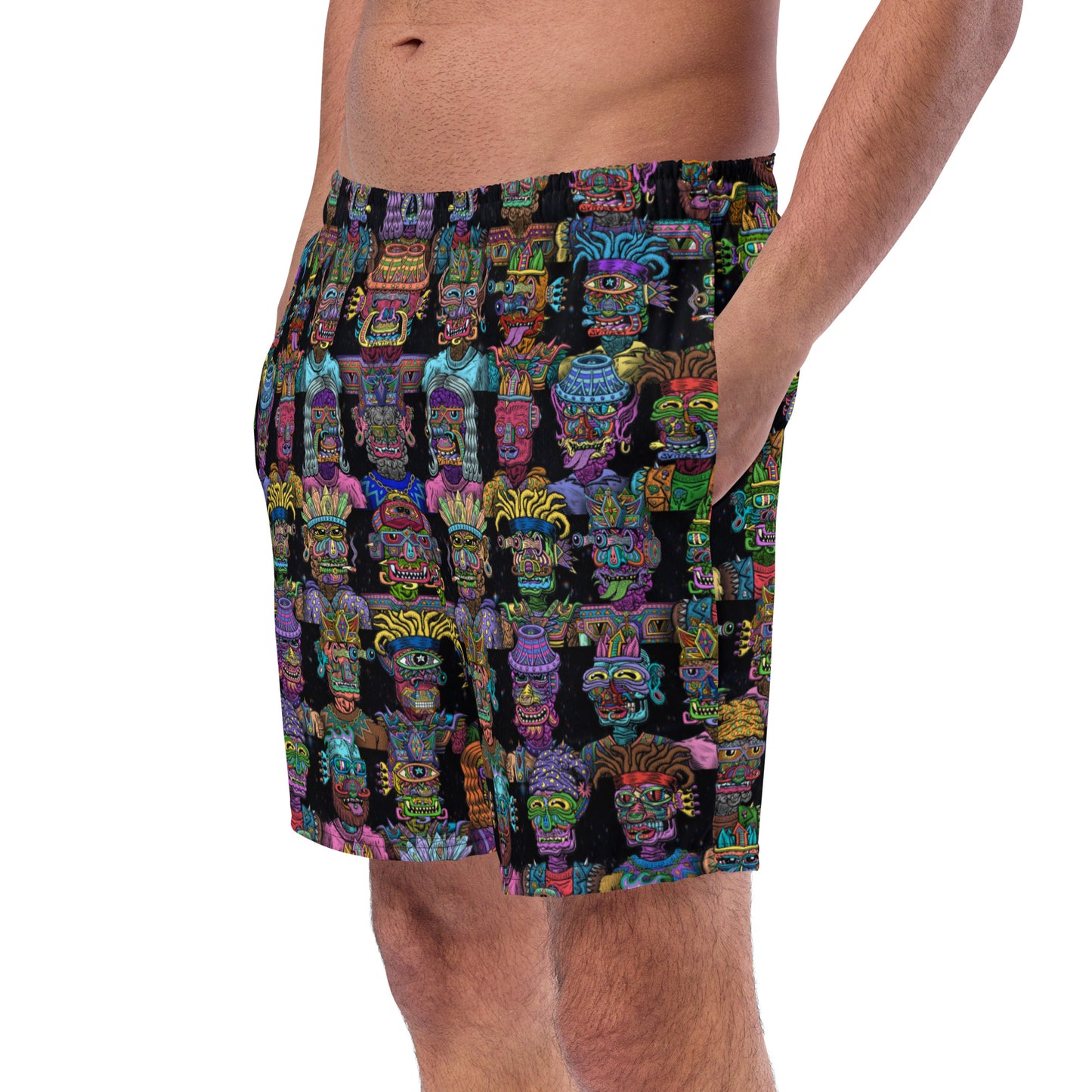"Galaktic Gang" Swim Trunks