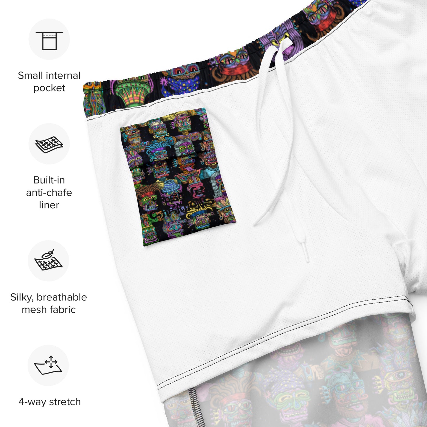 "Galaktic Gang" Swim Trunks