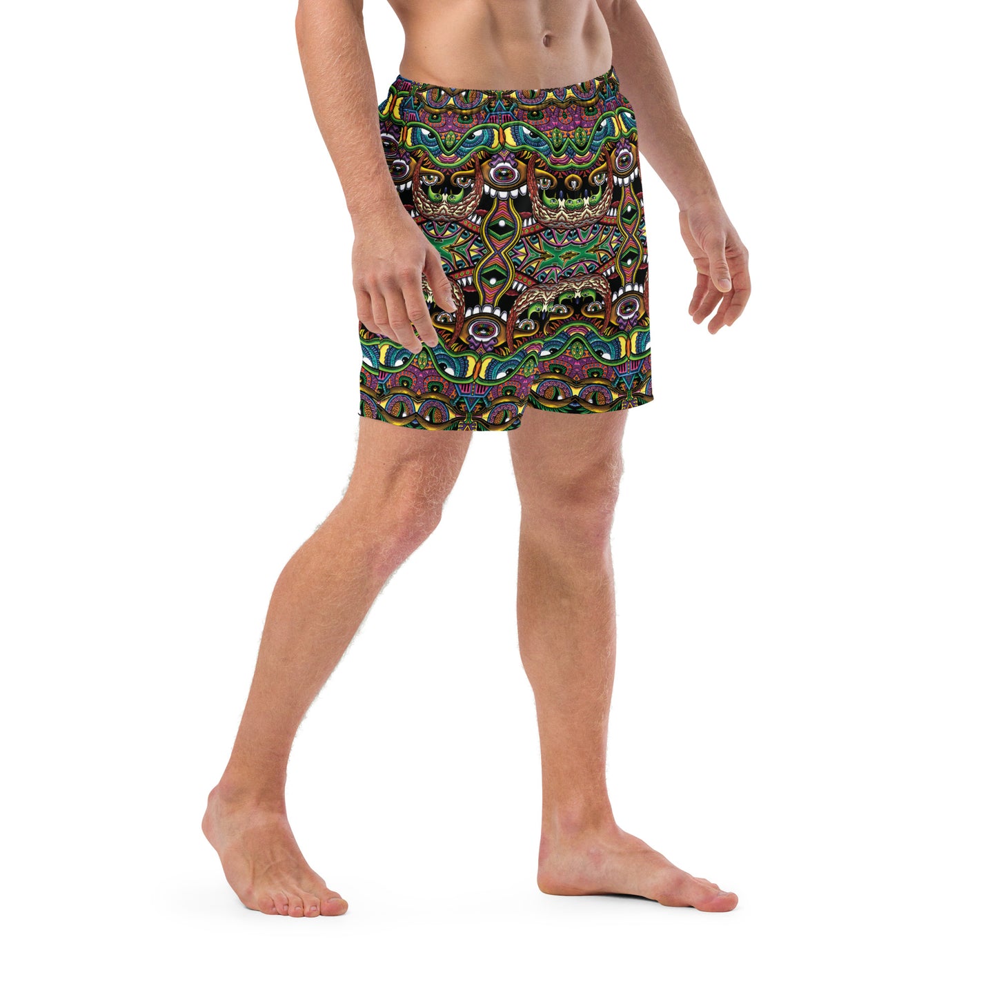 "Snake Eyes" Men's swim trunks