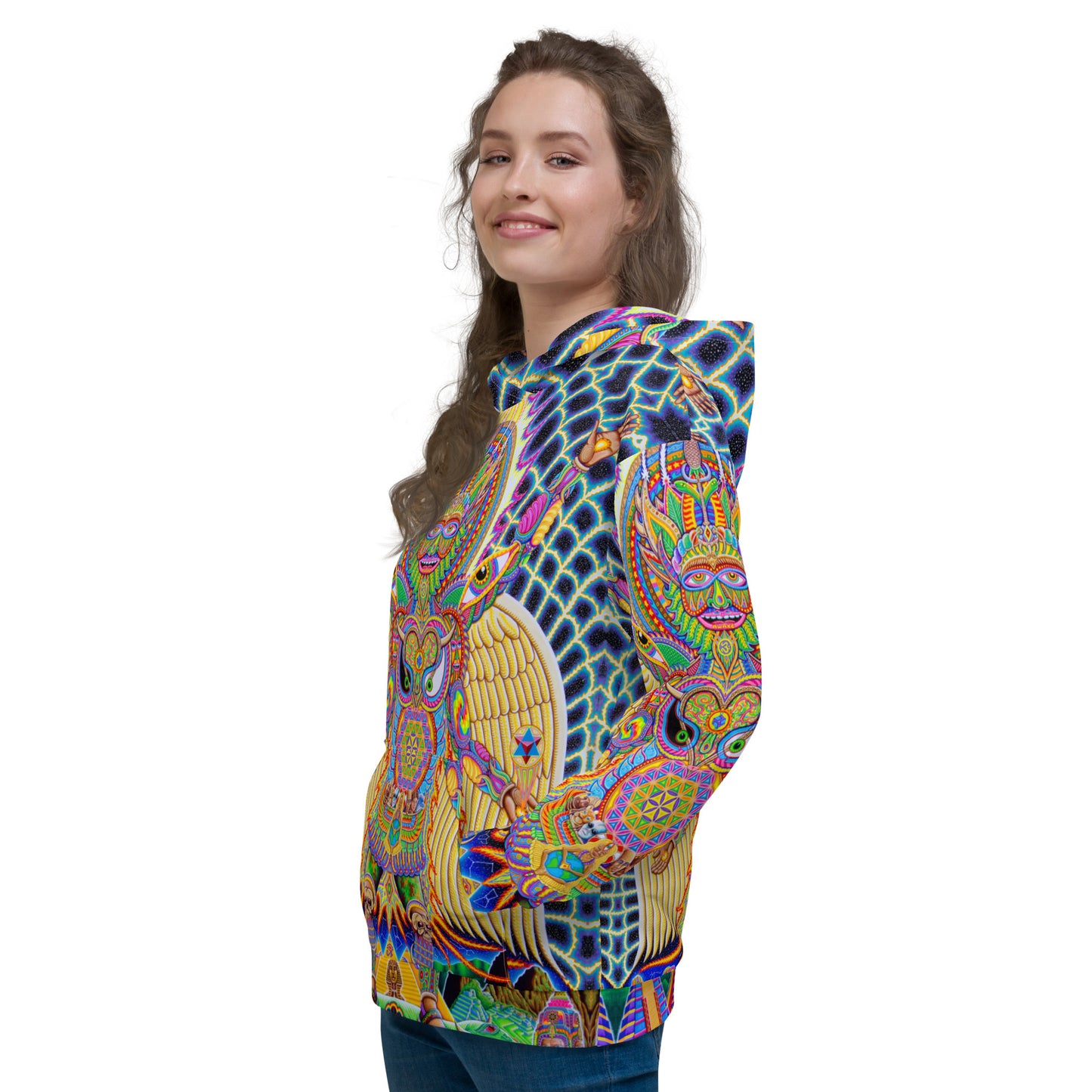 "Neo Human Evolution" All Over Hoodie