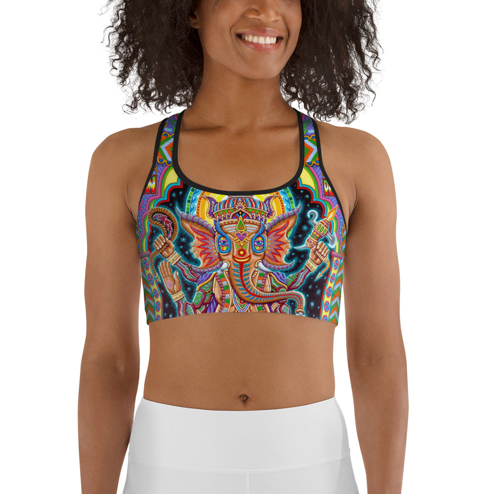 "Jai Ganesha" Racerback Crop