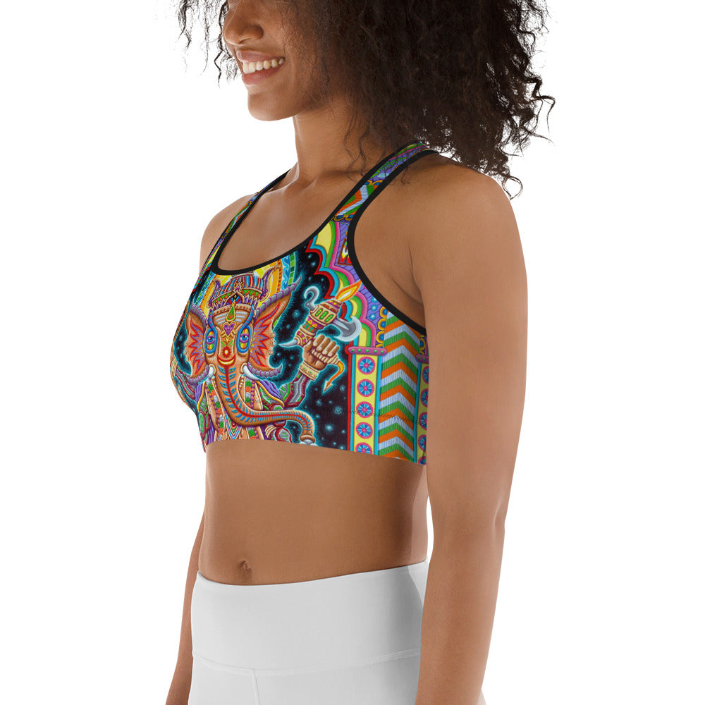 "Jai Ganesha" Racerback Crop
