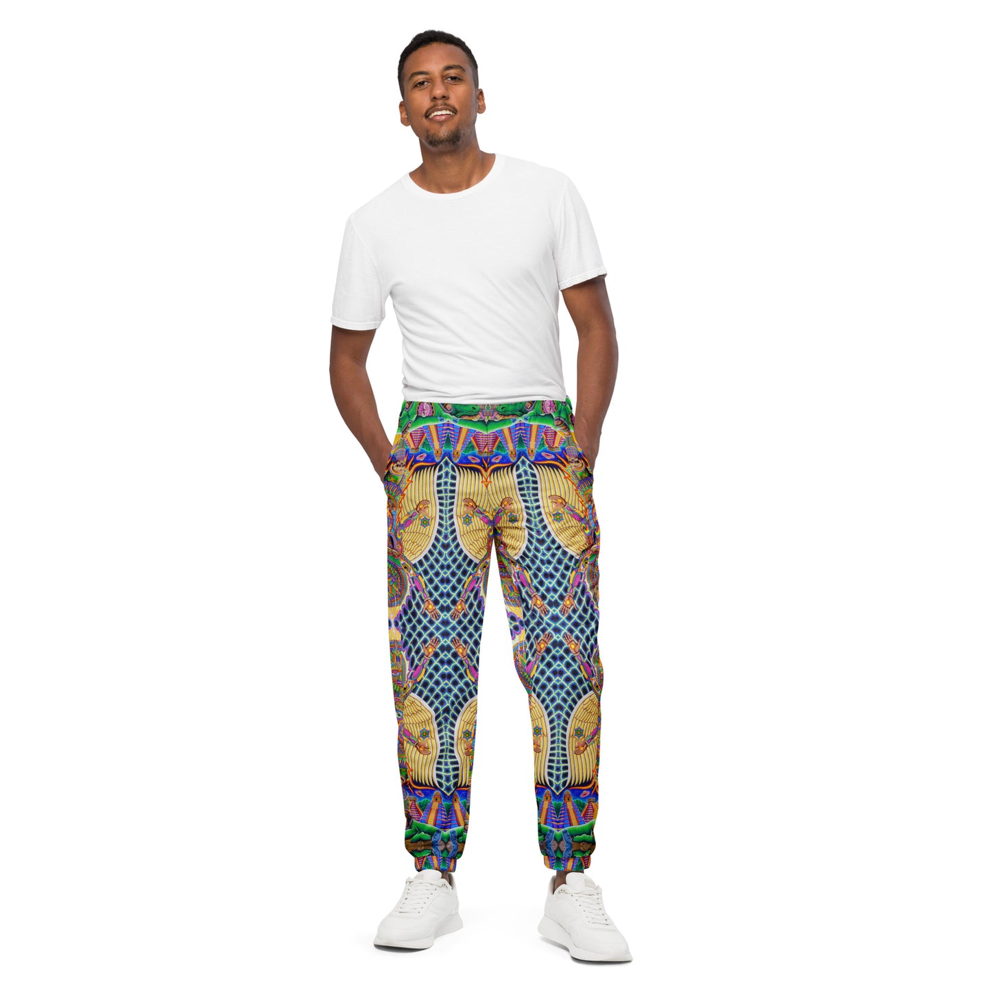 "Neo Human Evolution" Track Pants
