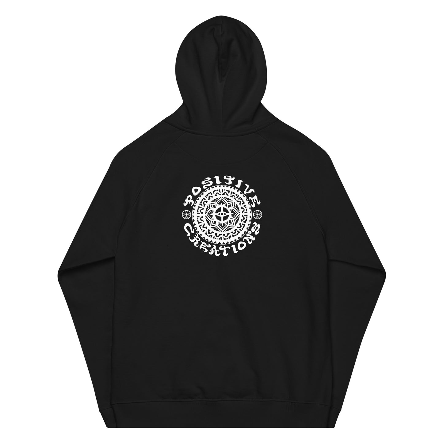"Lord Necio" Unisex eco raglan hoodie
