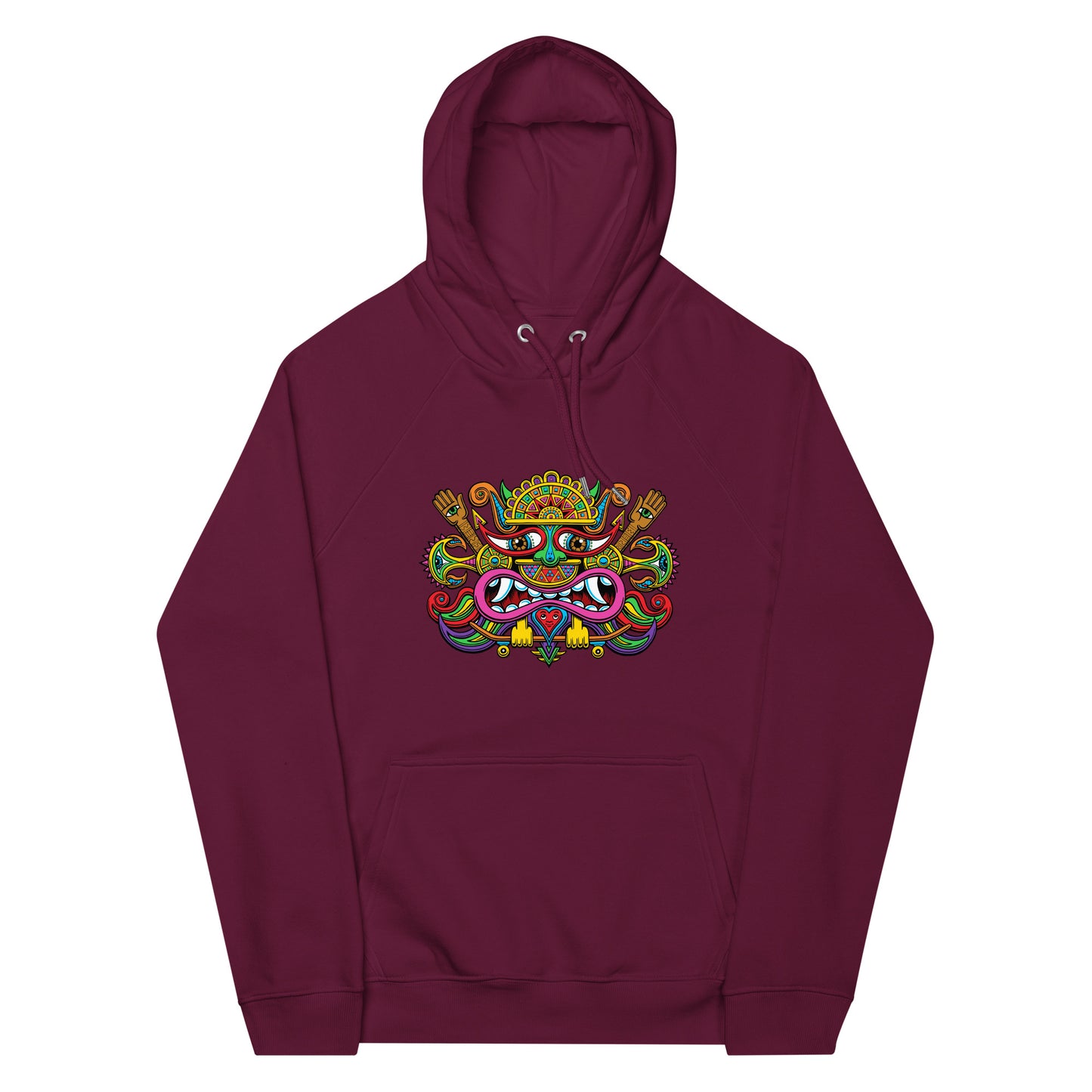 "Lord Necio" Unisex eco raglan hoodie