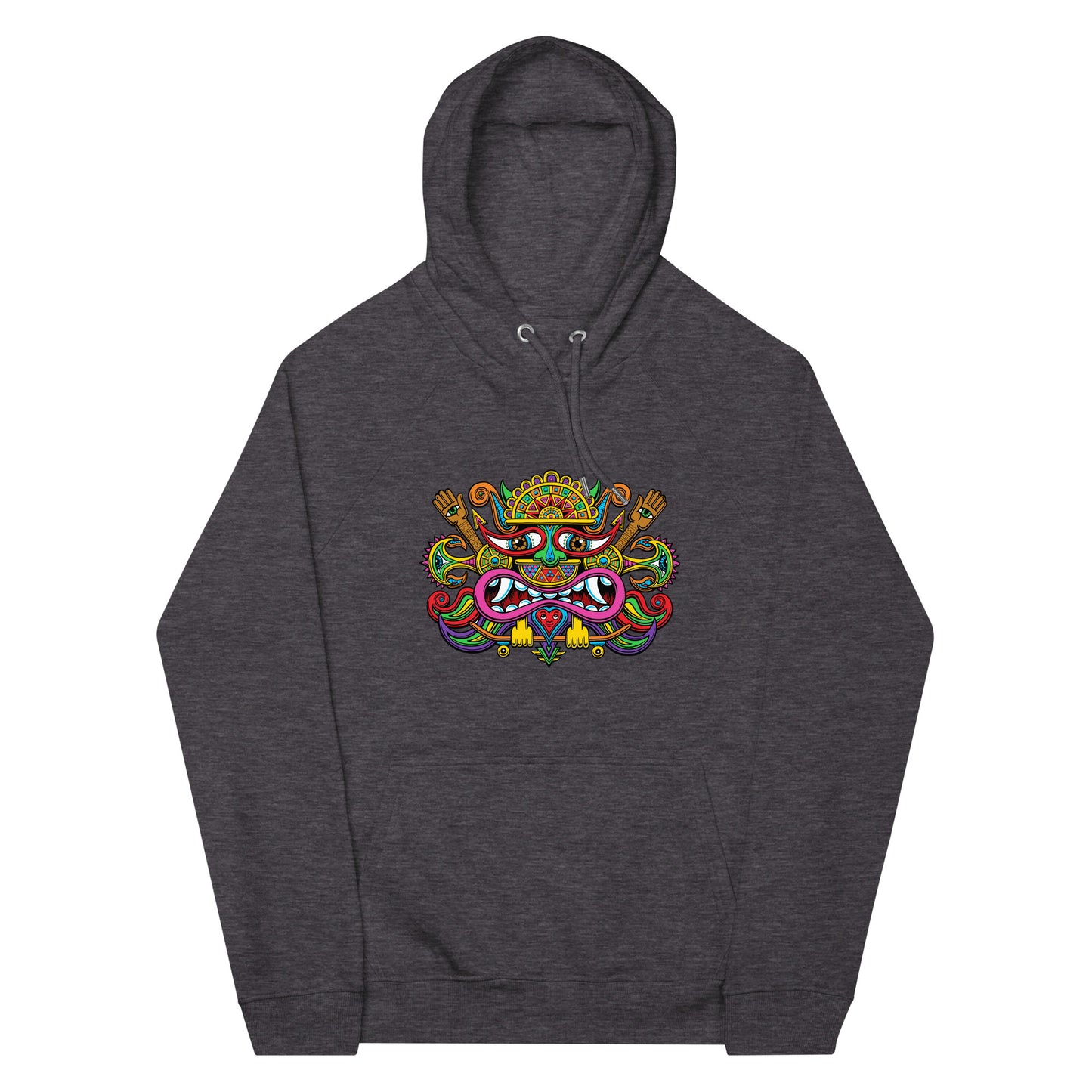 "Lord Necio" Unisex eco raglan hoodie