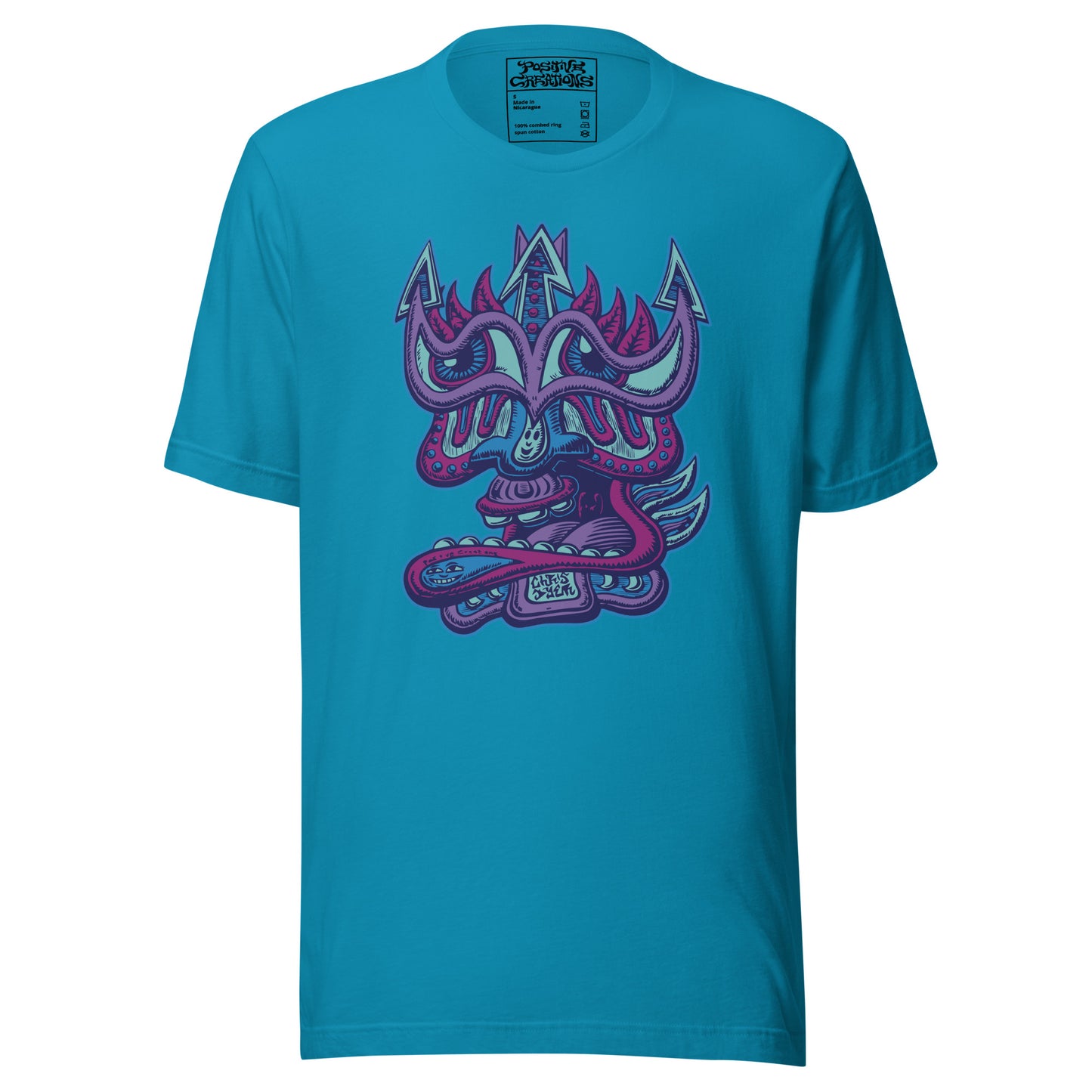 "Galaktic Dude Purple Haze" Cotton T-Shirt