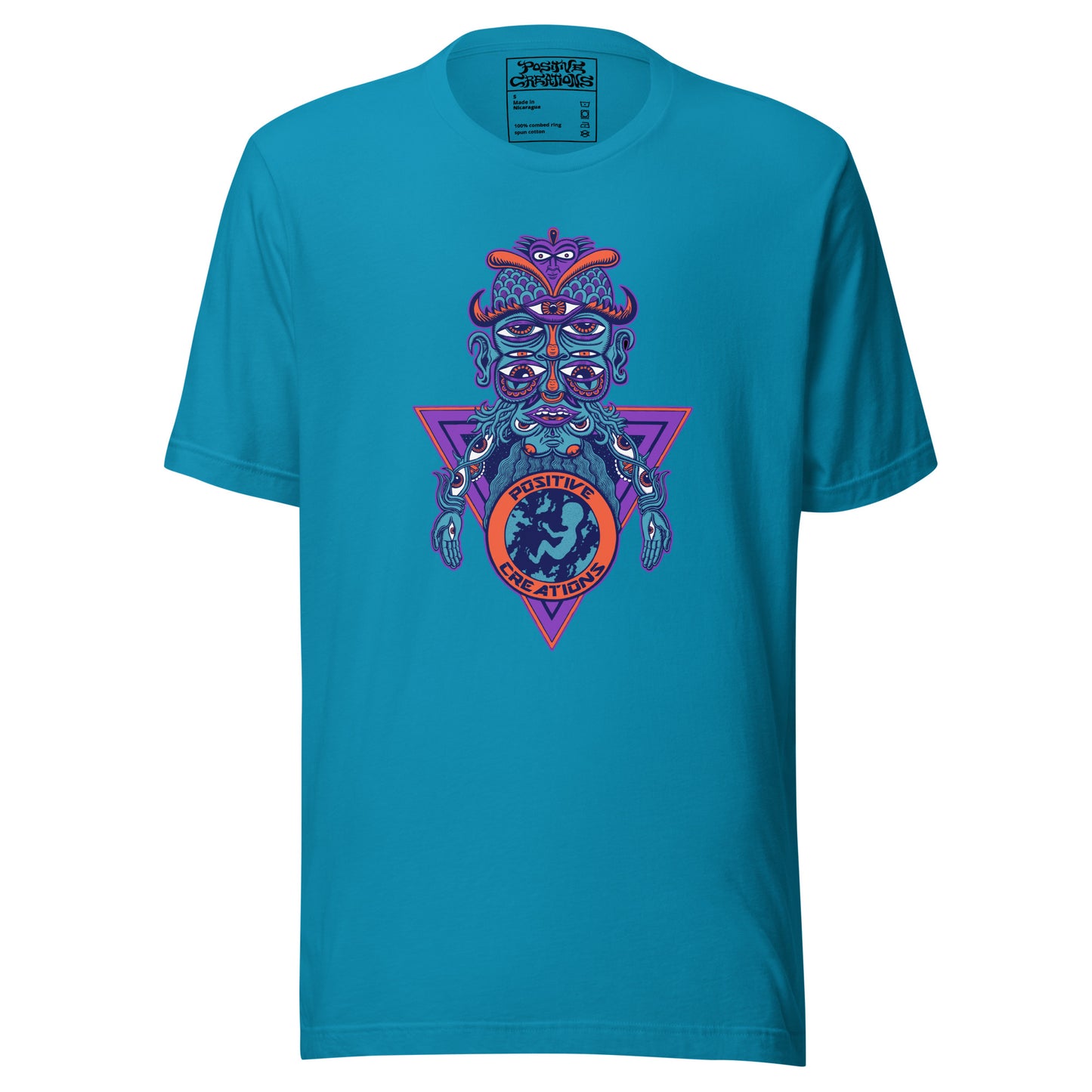 "One World Alien" Cotton T-shirt