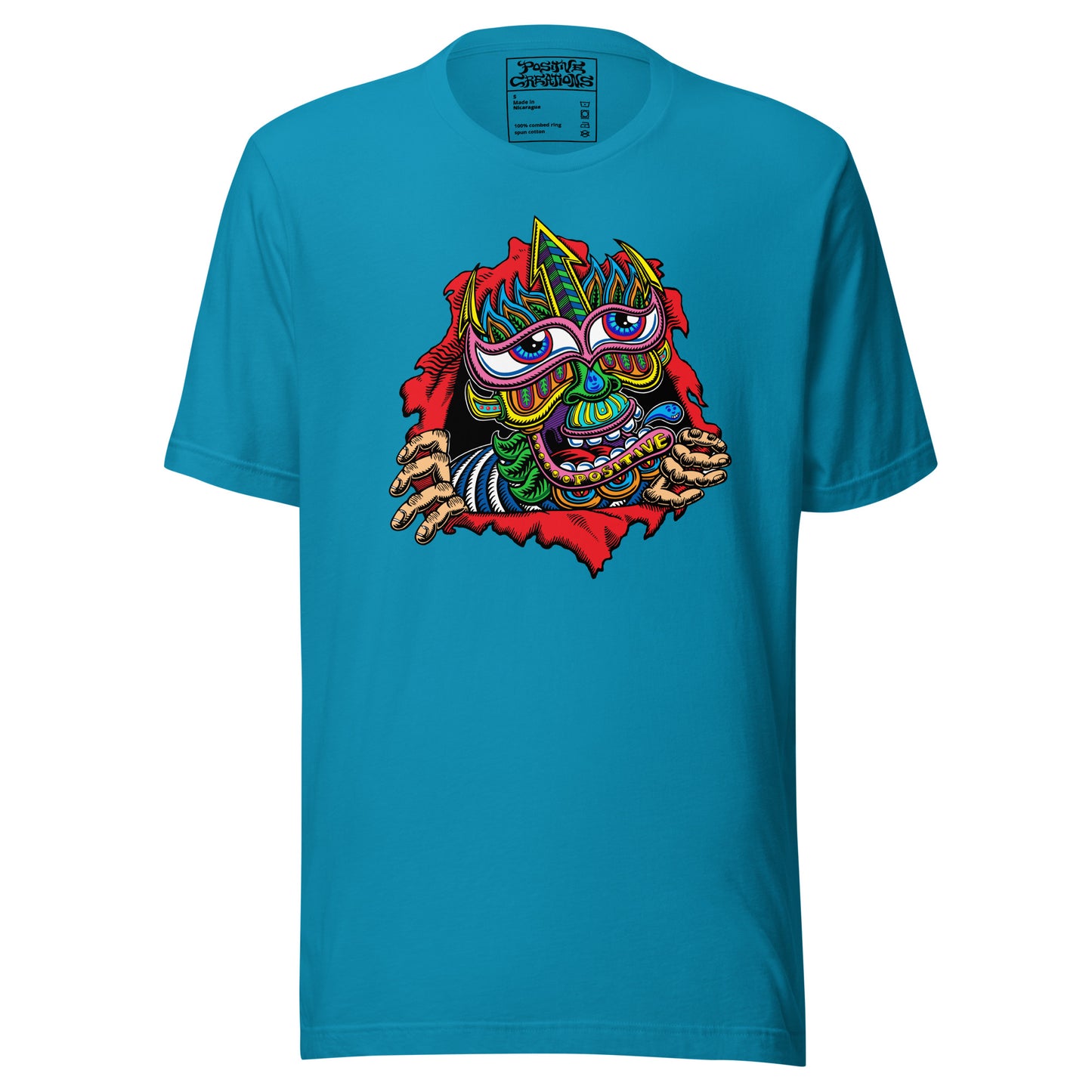 "Positive Ripper" Cotton T-Shirt