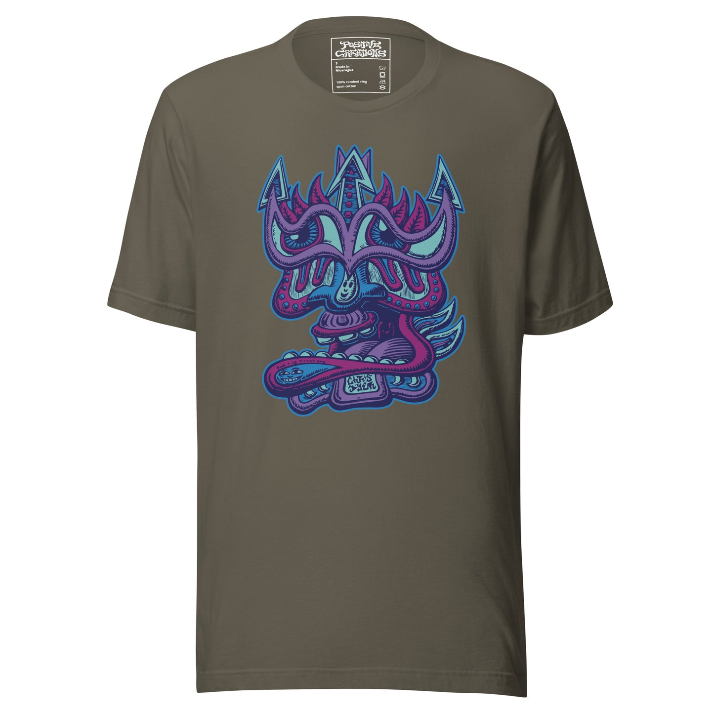 "Galaktic Dude Purple Haze" Cotton T-Shirt