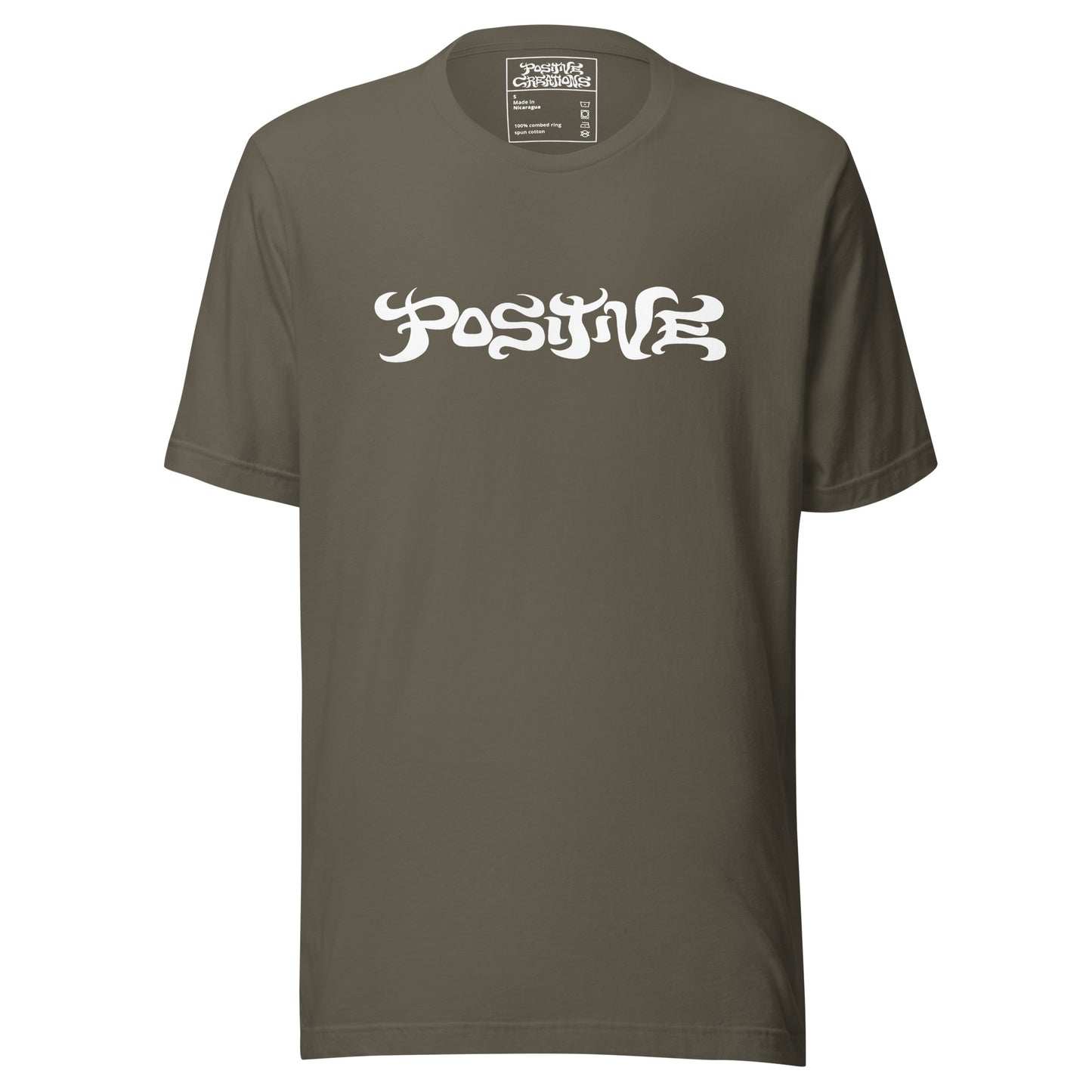 "Positive" Cotton T-Shirt