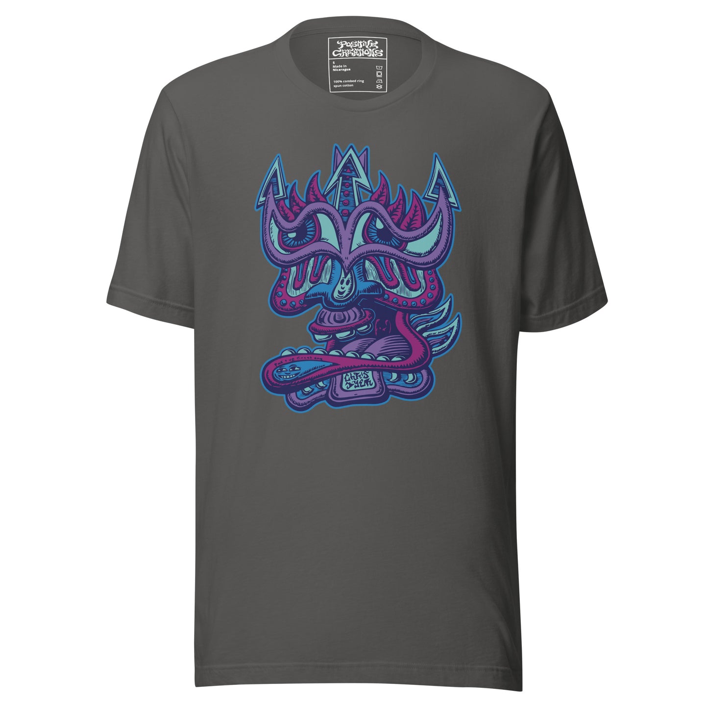 "Galaktic Dude Purple Haze" Cotton T-Shirt