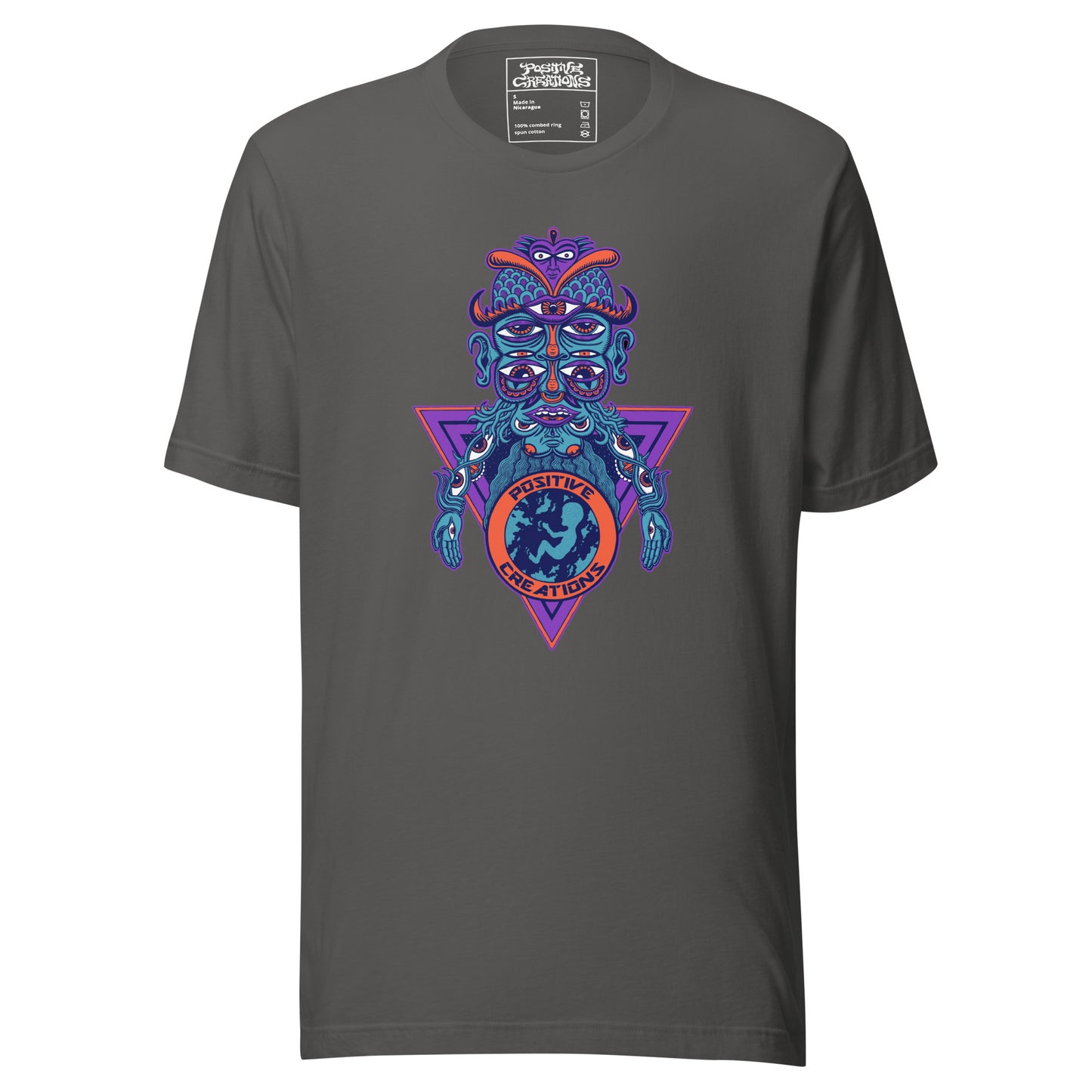 "One World Alien" Cotton T-shirt