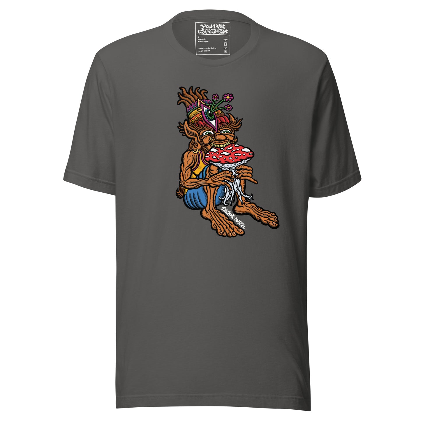 "Muncher of Mushroomland" Cotton T-Shirt