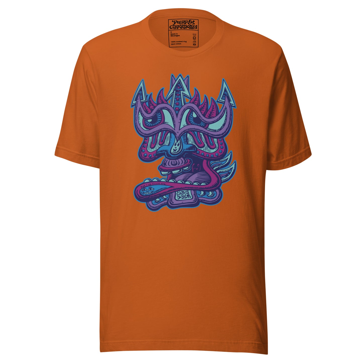 "Galaktic Dude Purple Haze" Cotton T-Shirt