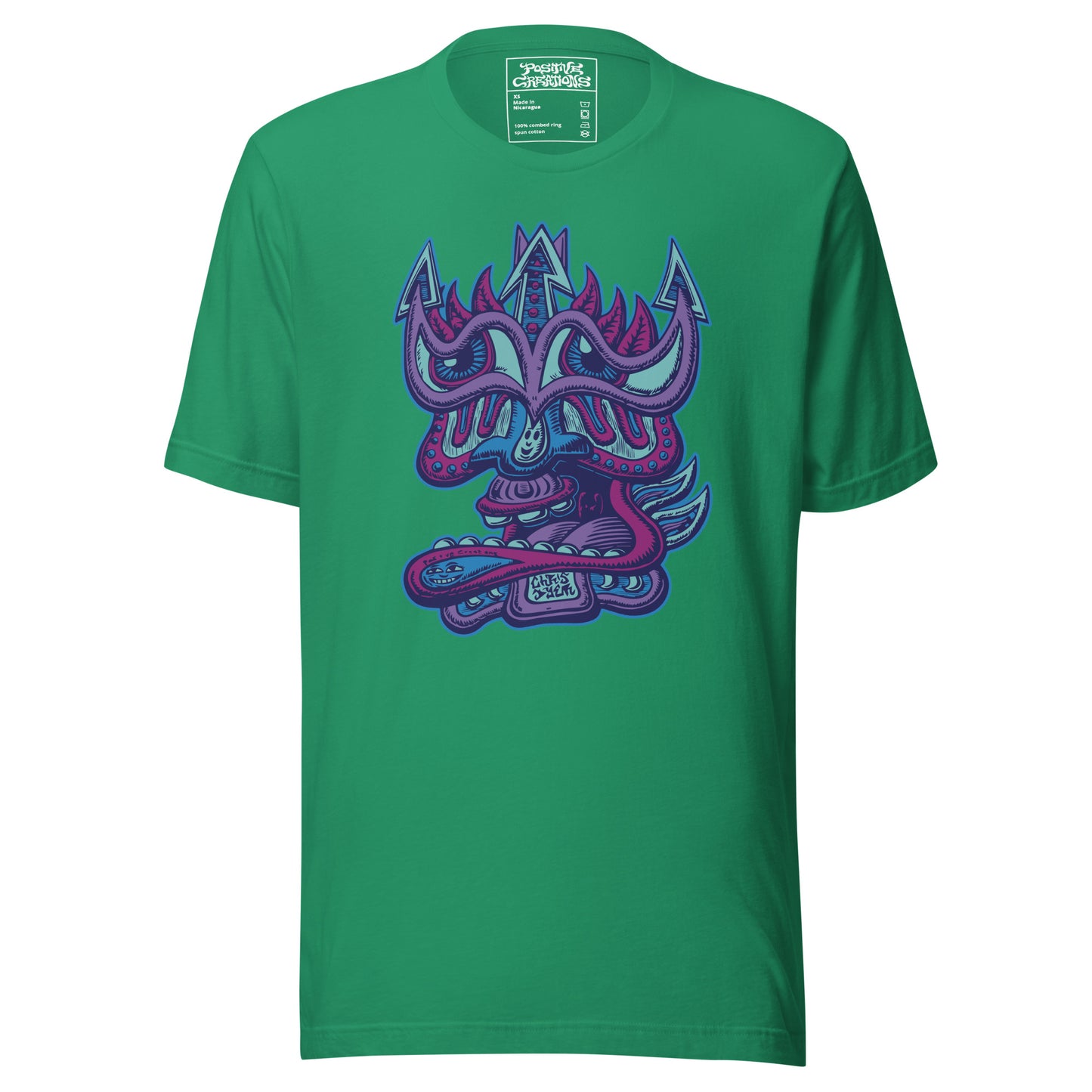 "Galaktic Dude Purple Haze" Cotton T-Shirt