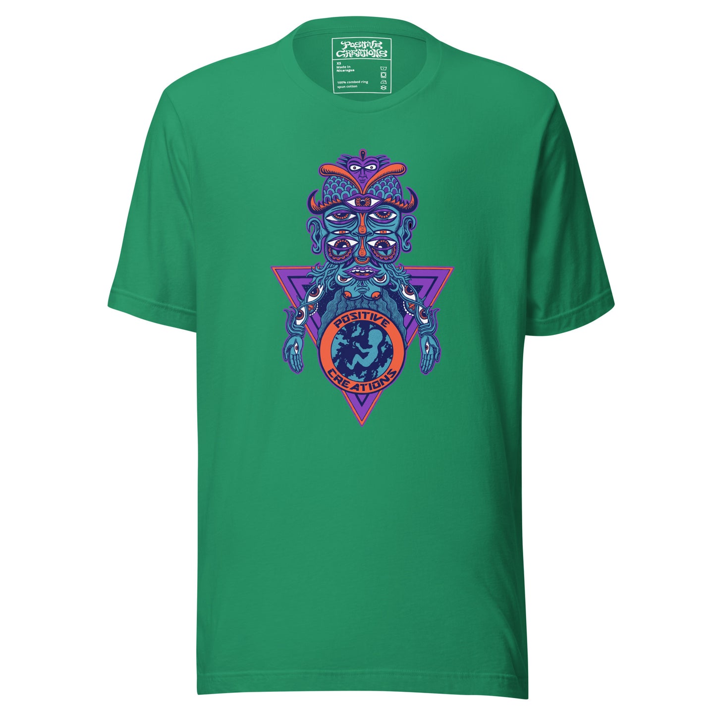 "One World Alien" Cotton T-shirt