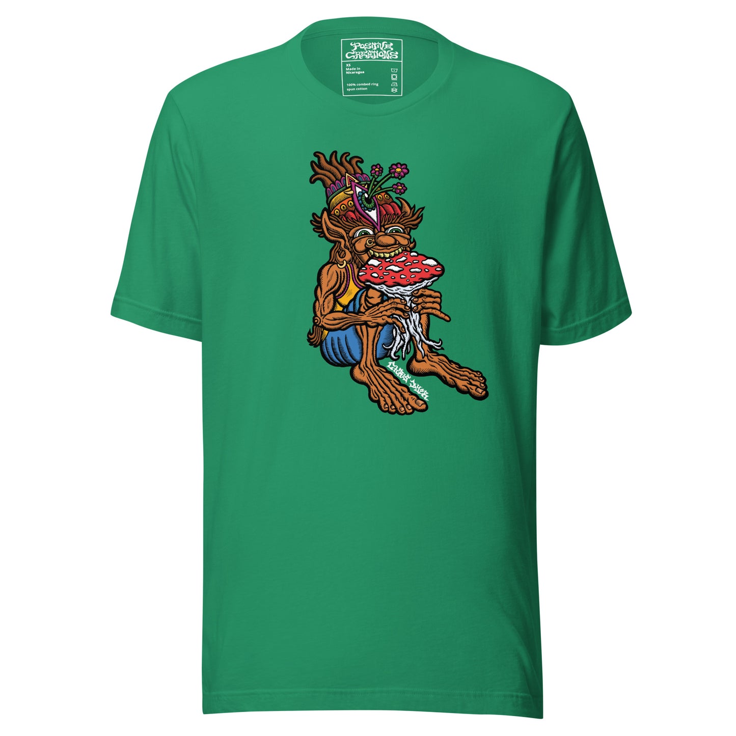 "Muncher of Mushroomland" Cotton T-Shirt
