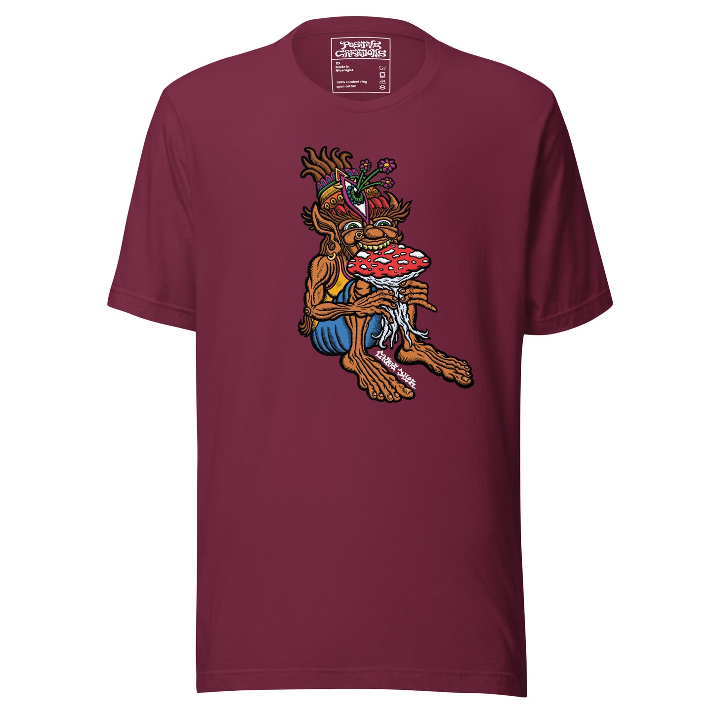 "Muncher of Mushroomland" Cotton T-Shirt