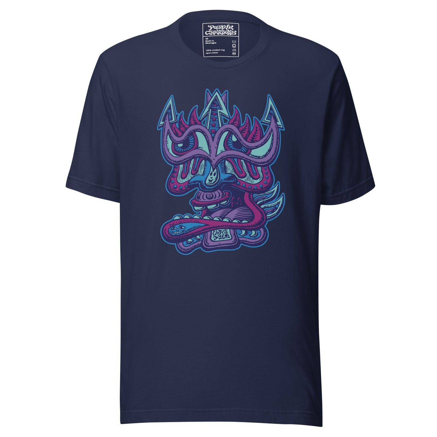 "Galaktic Dude Purple Haze" Cotton T-Shirt