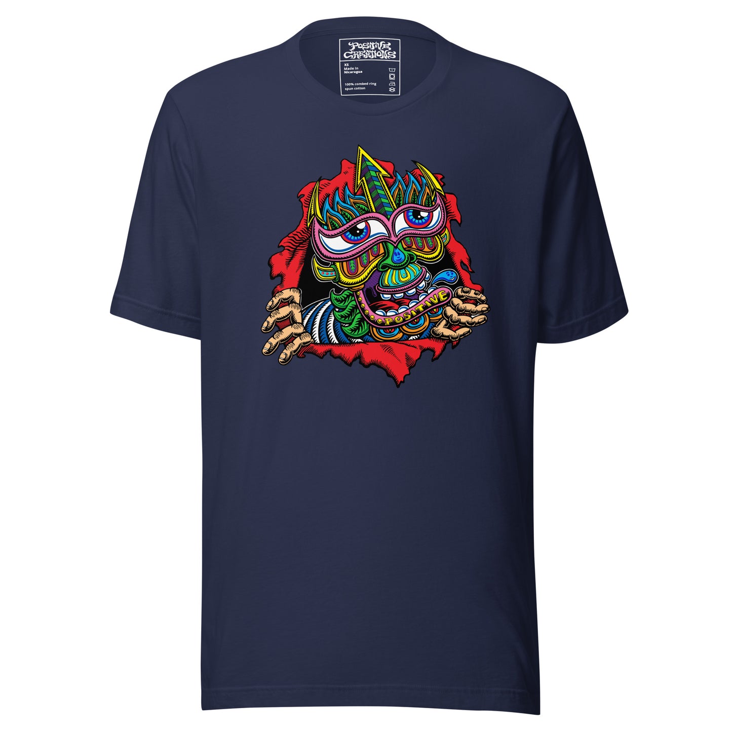 "Positive Ripper" Cotton T-Shirt