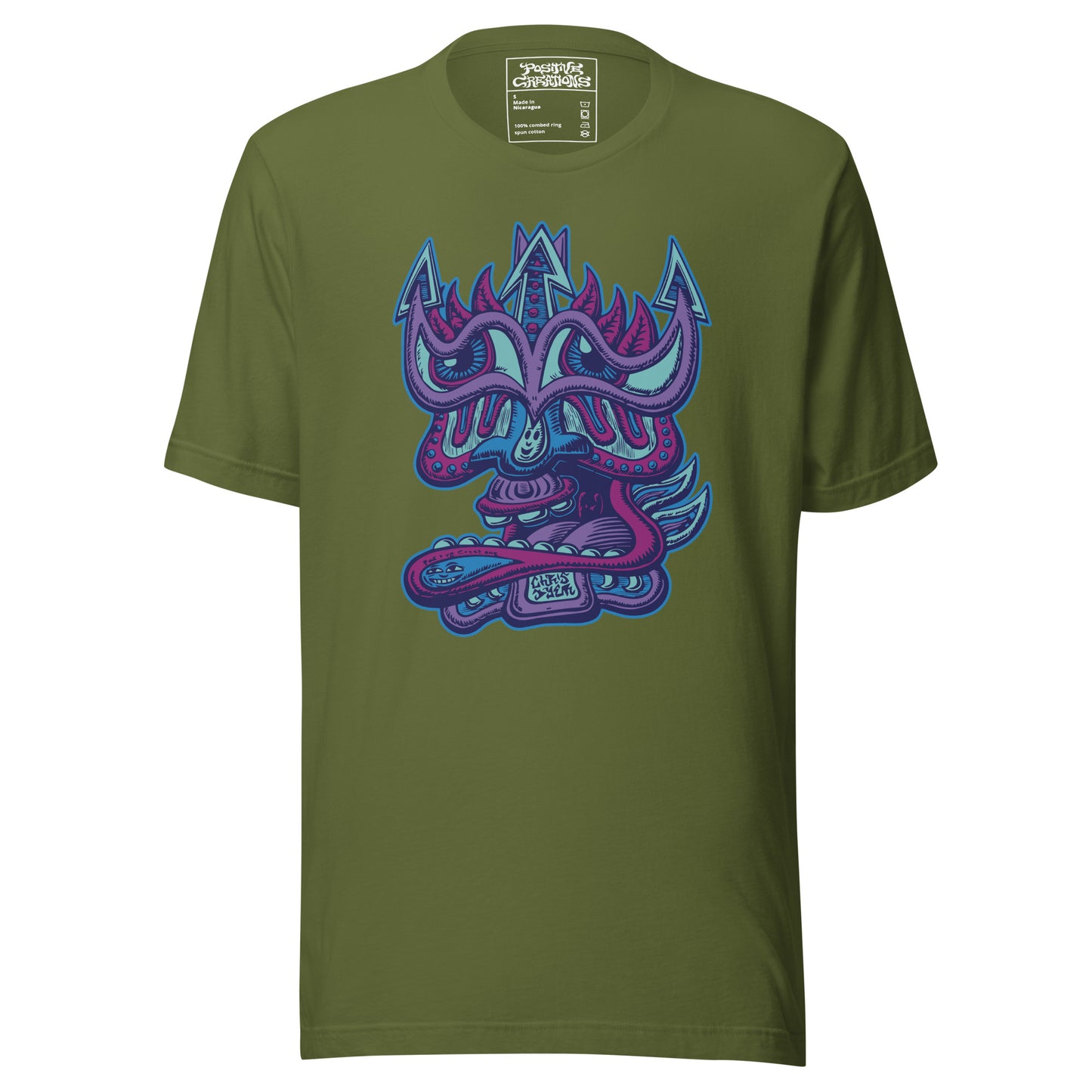 "Galaktic Dude Purple Haze" Cotton T-Shirt