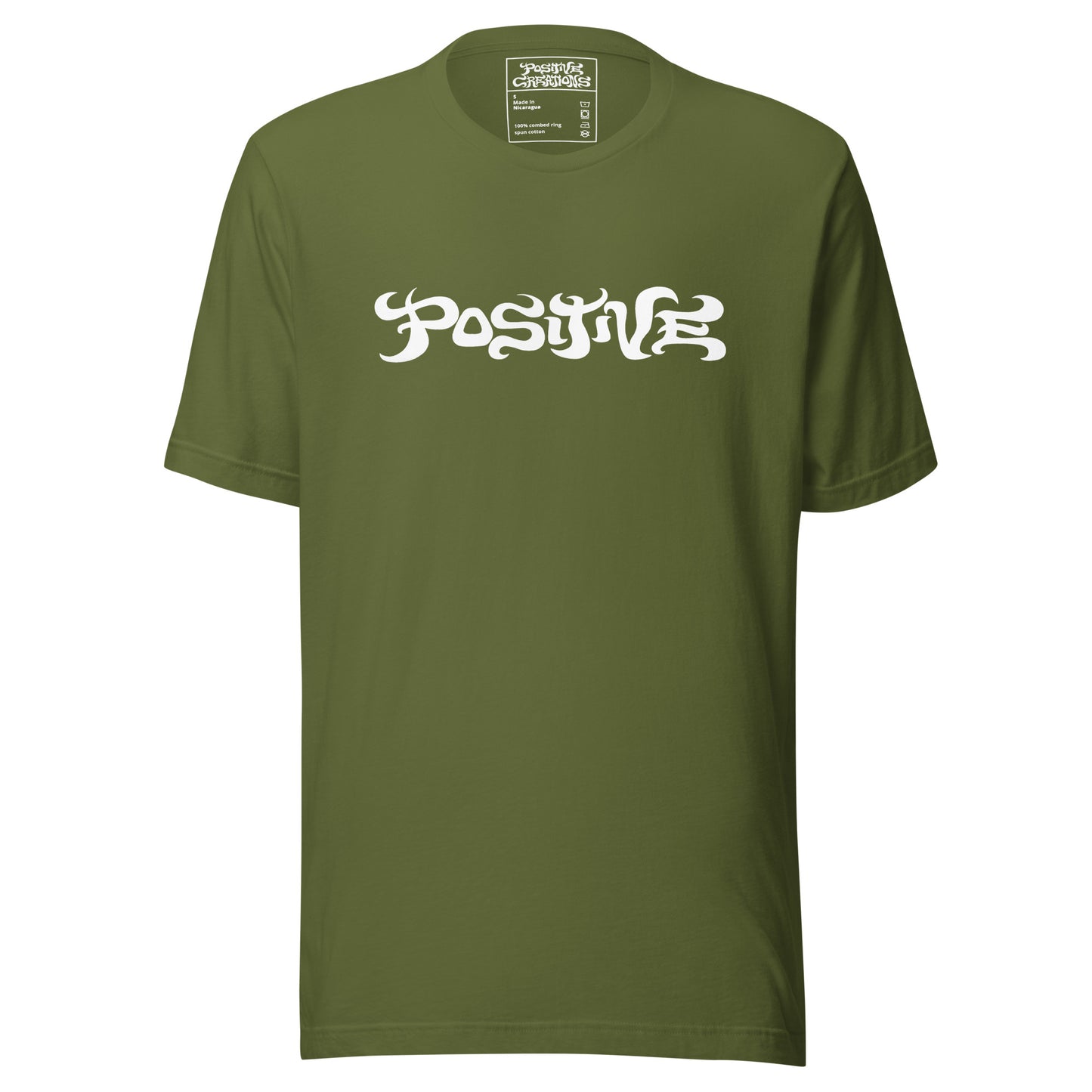 "Positive" Cotton T-Shirt
