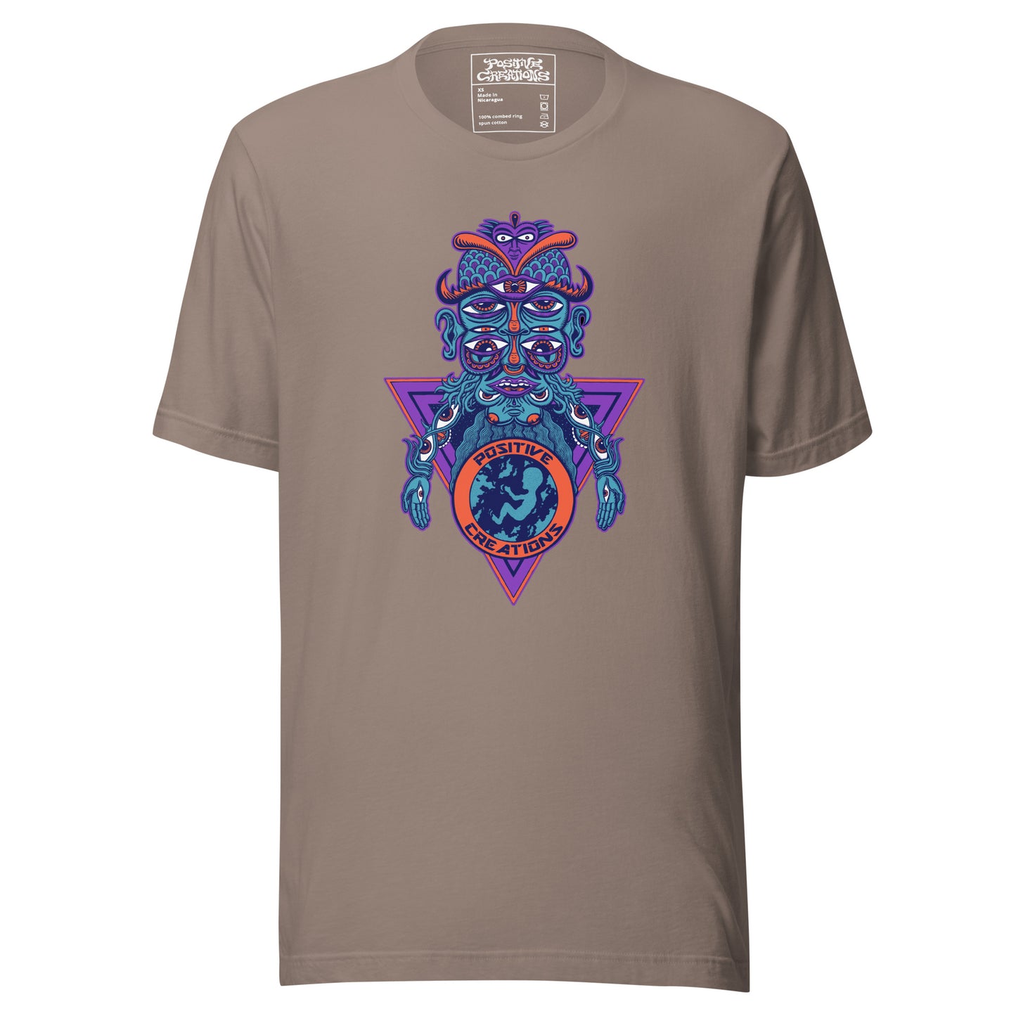"One World Alien" Cotton T-shirt