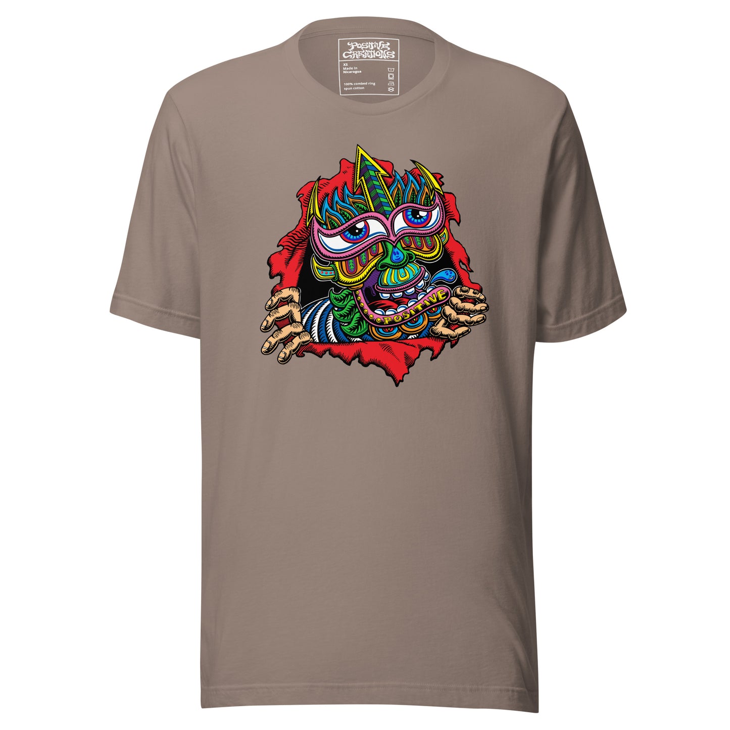 "Positive Ripper" Cotton T-Shirt