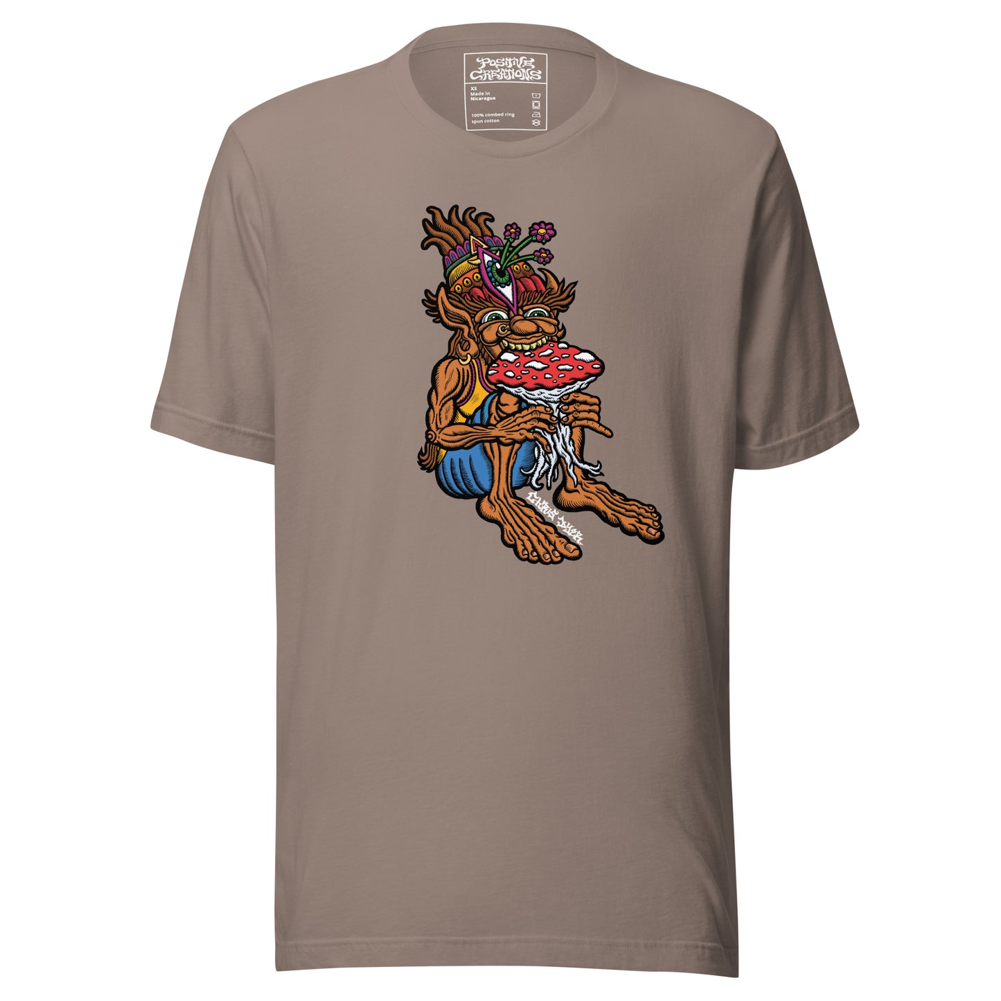 "Muncher of Mushroomland" Cotton T-Shirt