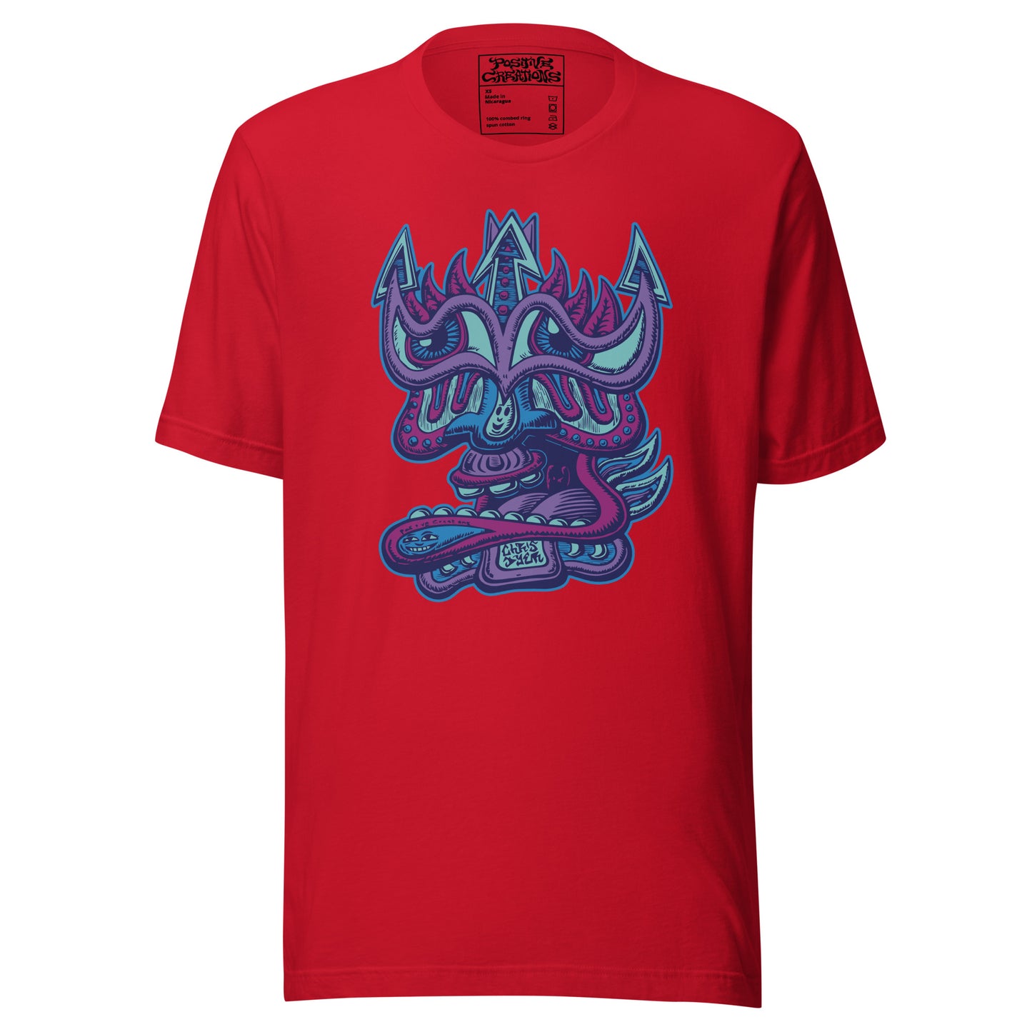 "Galaktic Dude Purple Haze" Cotton T-Shirt