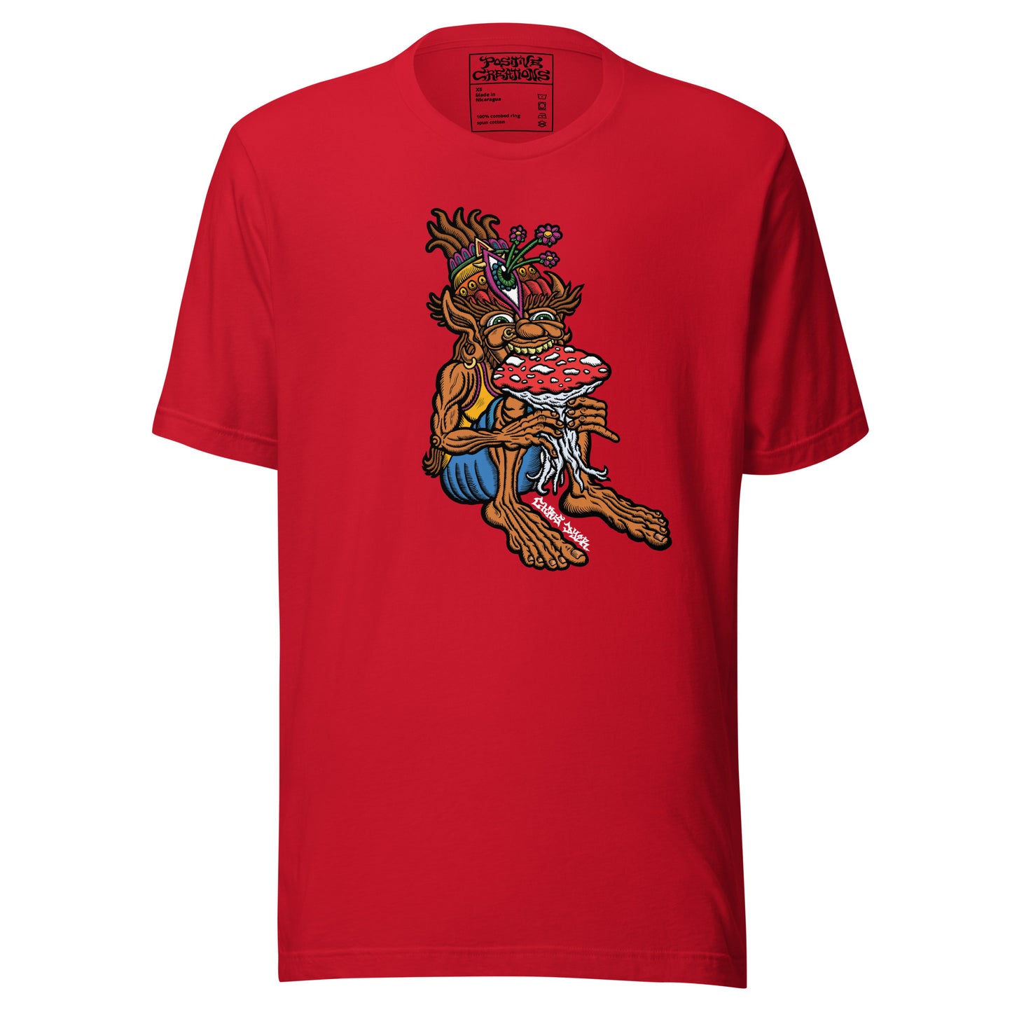 "Muncher of Mushroomland" Cotton T-Shirt