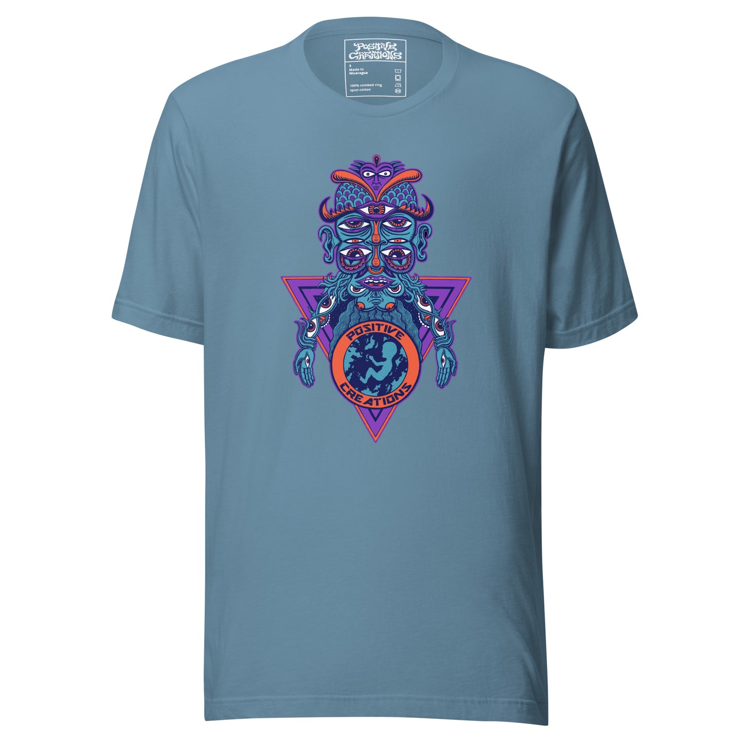 "One World Alien" Cotton T-shirt
