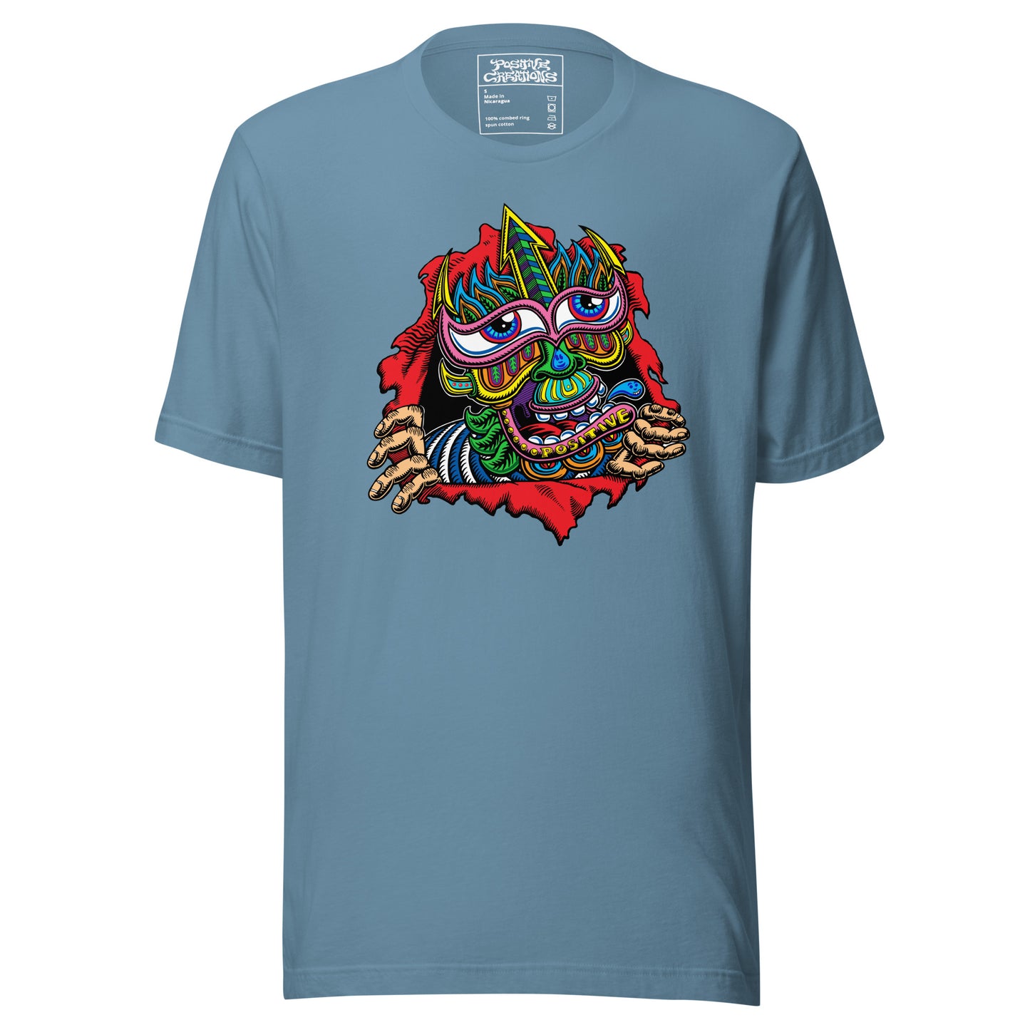 "Positive Ripper" Cotton T-Shirt