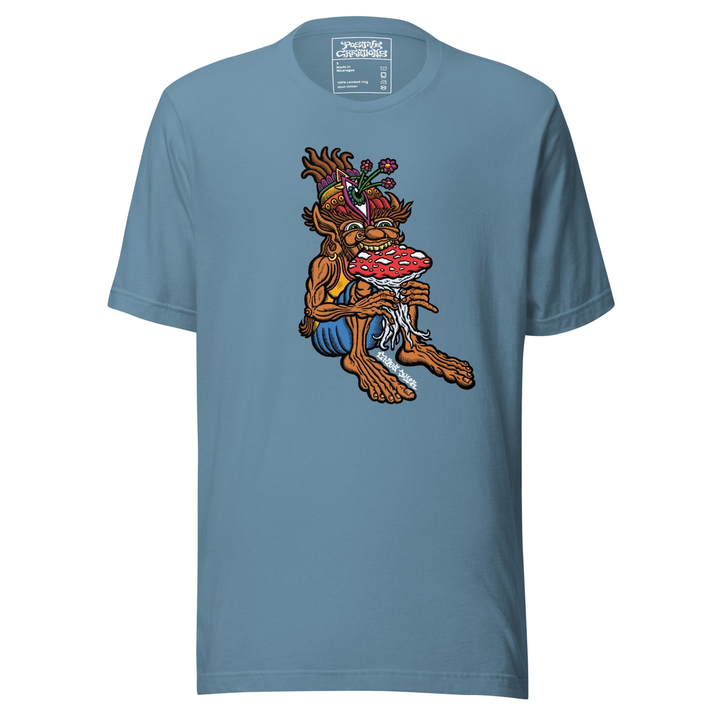 "Muncher of Mushroomland" Cotton T-Shirt