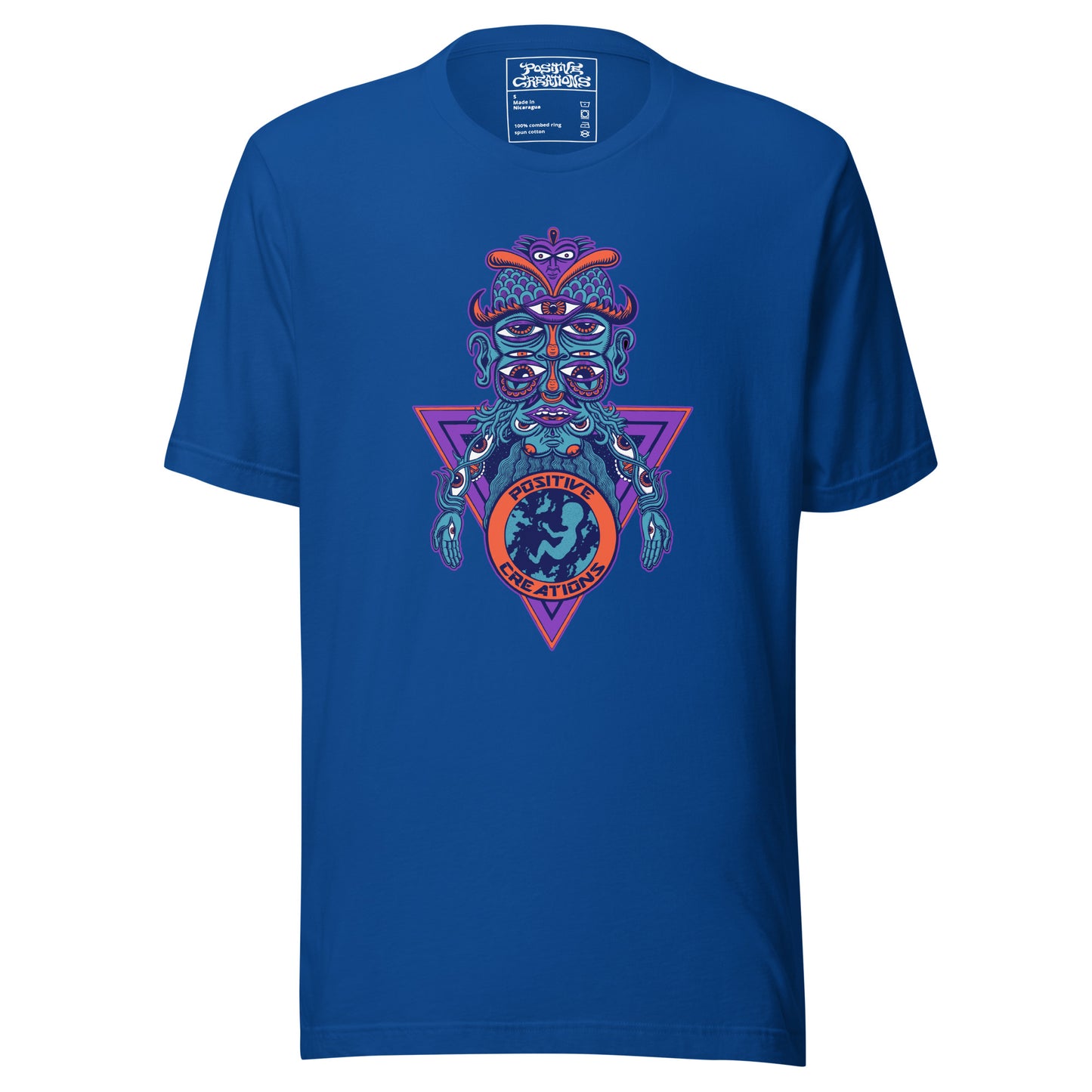 "One World Alien" Cotton T-shirt