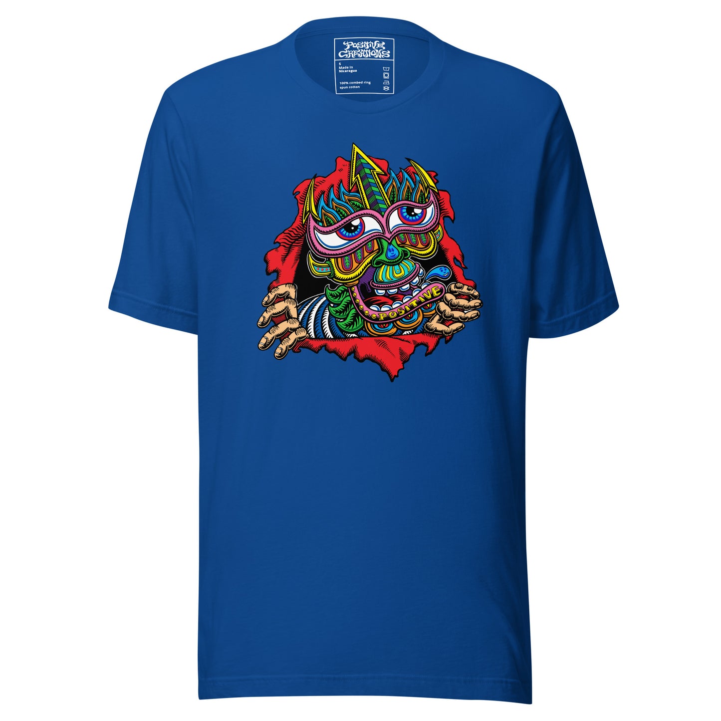 "Positive Ripper" Cotton T-Shirt