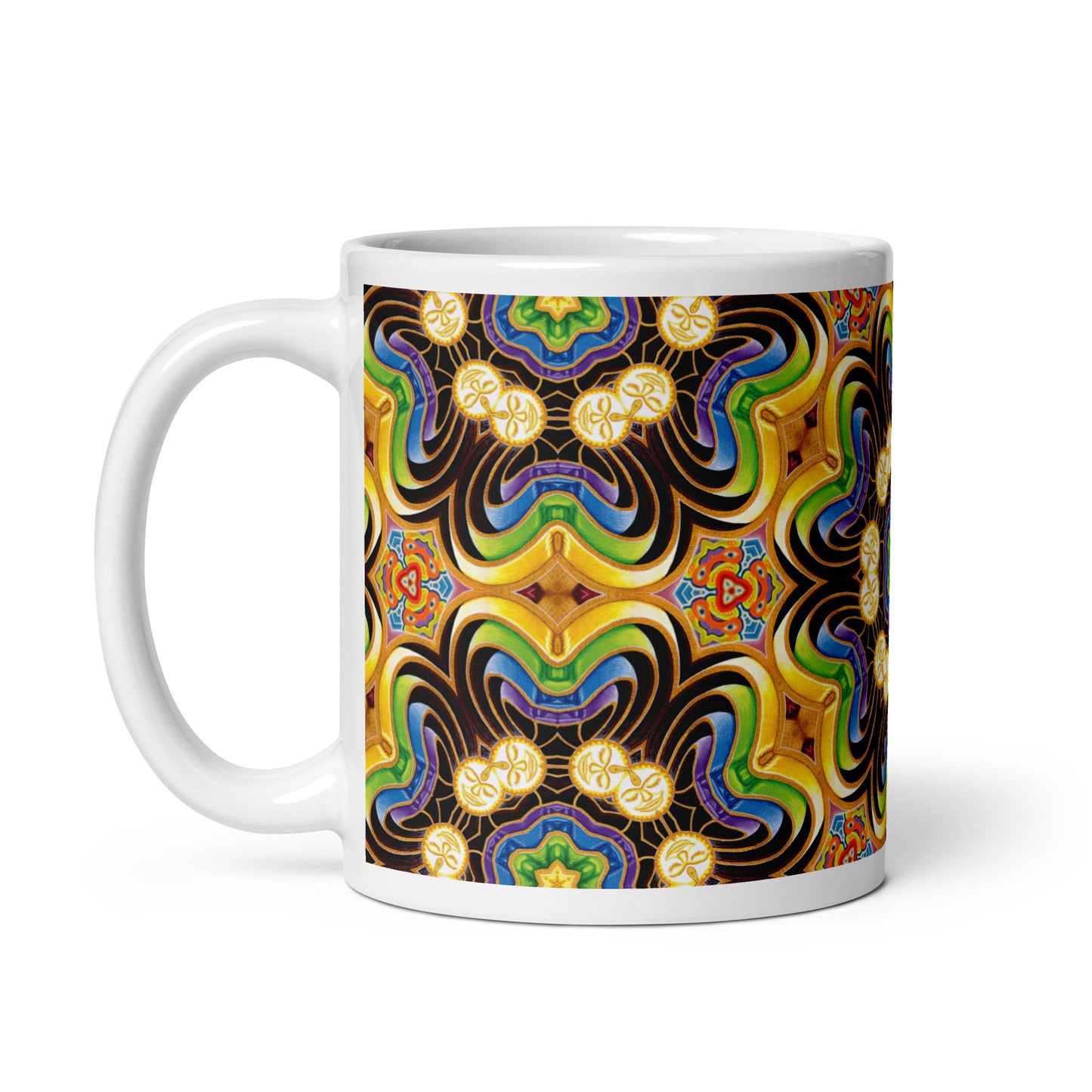 "Peeling Mandalas" Mug