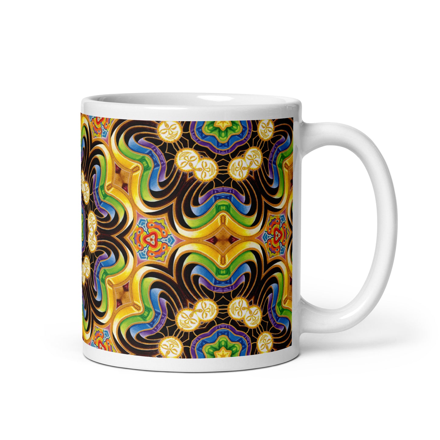 "Peeling Mandalas" Mug