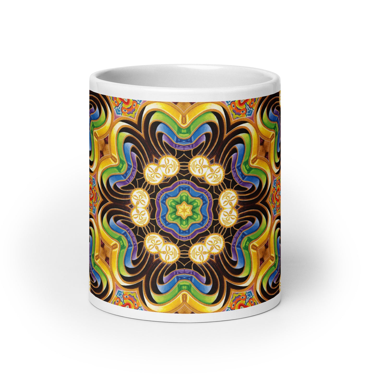 "Peeling Mandalas" Mug