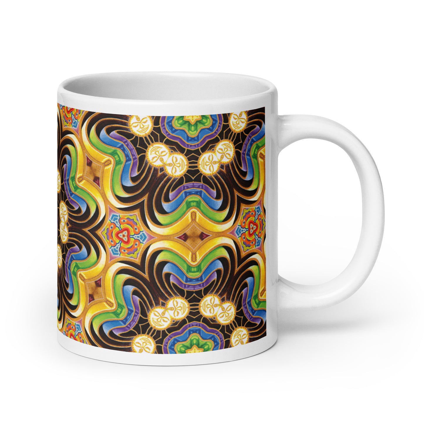 "Peeling Mandalas" Mug