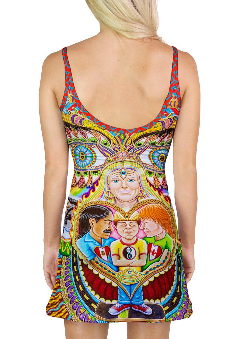 GOD OF HEALING MINI DRESS - Positive Creations