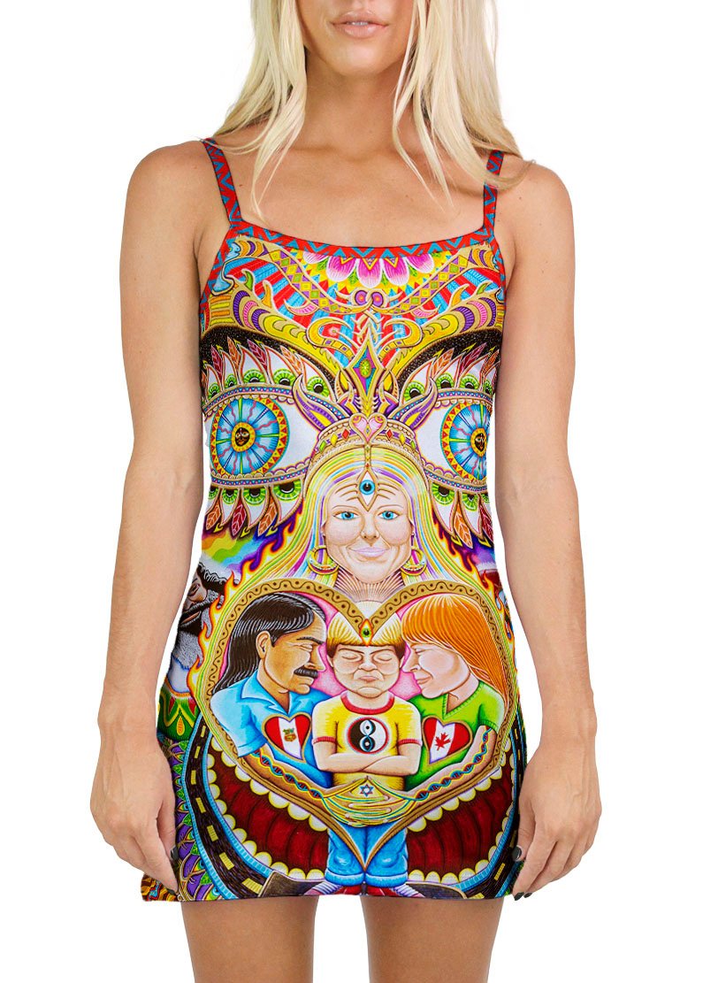 GOD OF HEALING MINI DRESS - Positive Creations