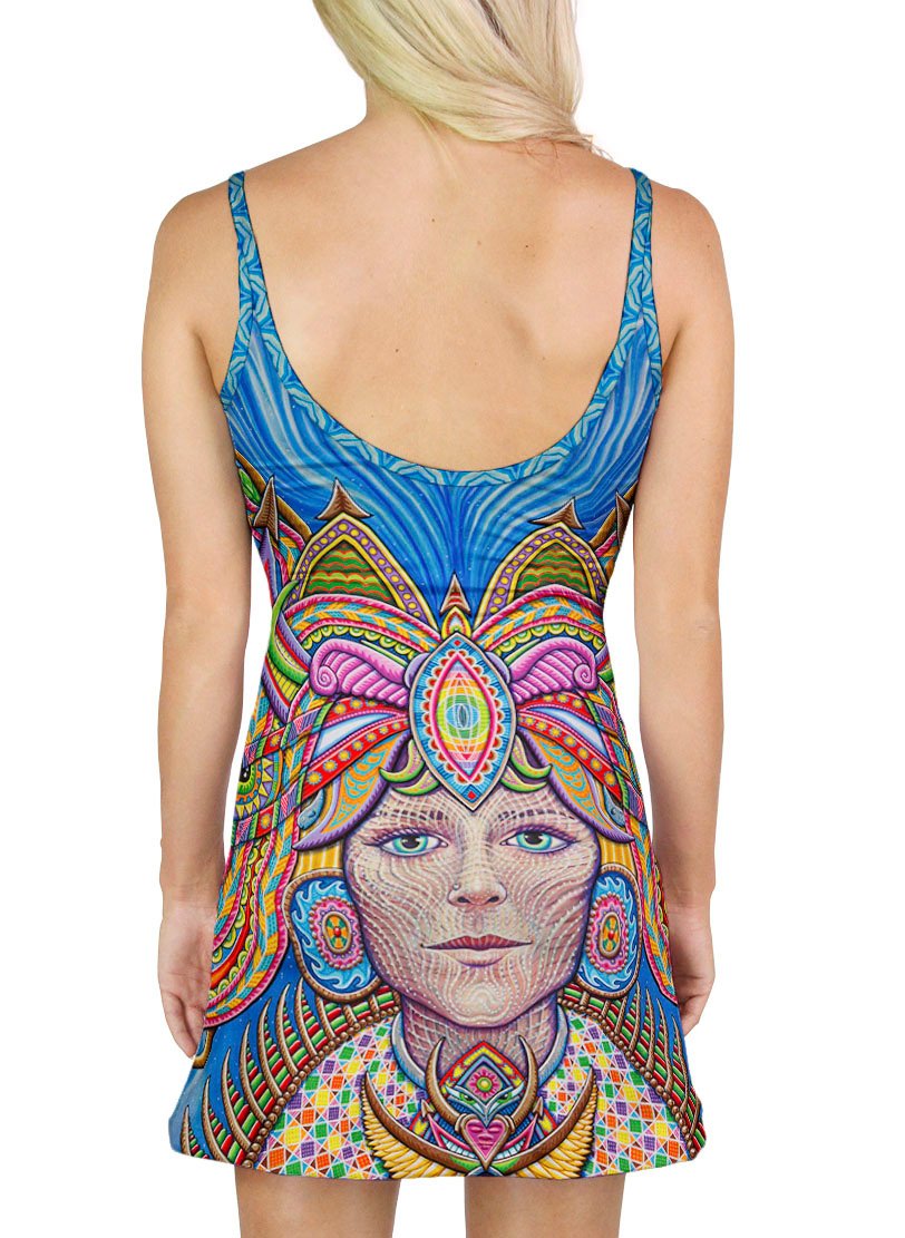 ANCHOR OF LIGHT MINI DRESS - Positive Creations