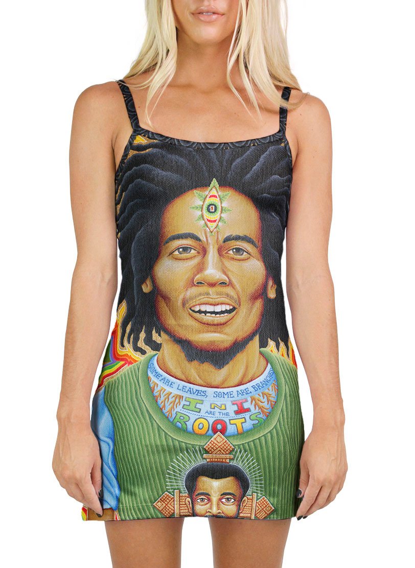 MARLEY'S ROOTS MINI DRESS - Positive Creations