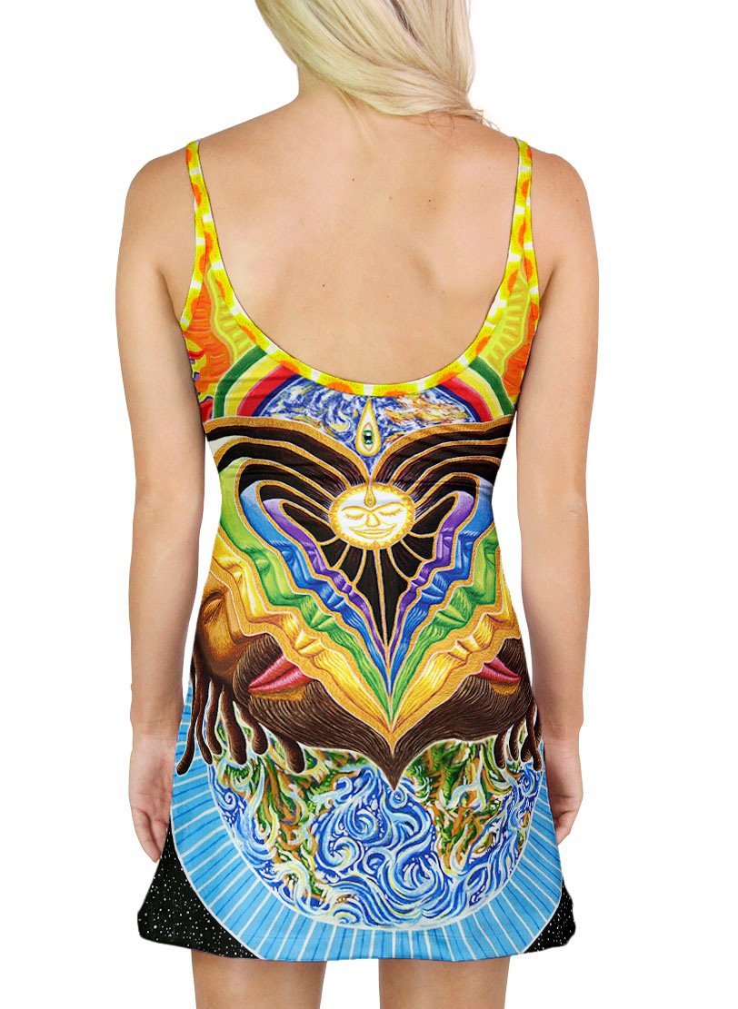 PEELING BODIES FUSION MINI DRESS - Positive Creations