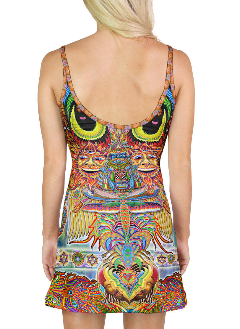 Saint Art Mini Dress